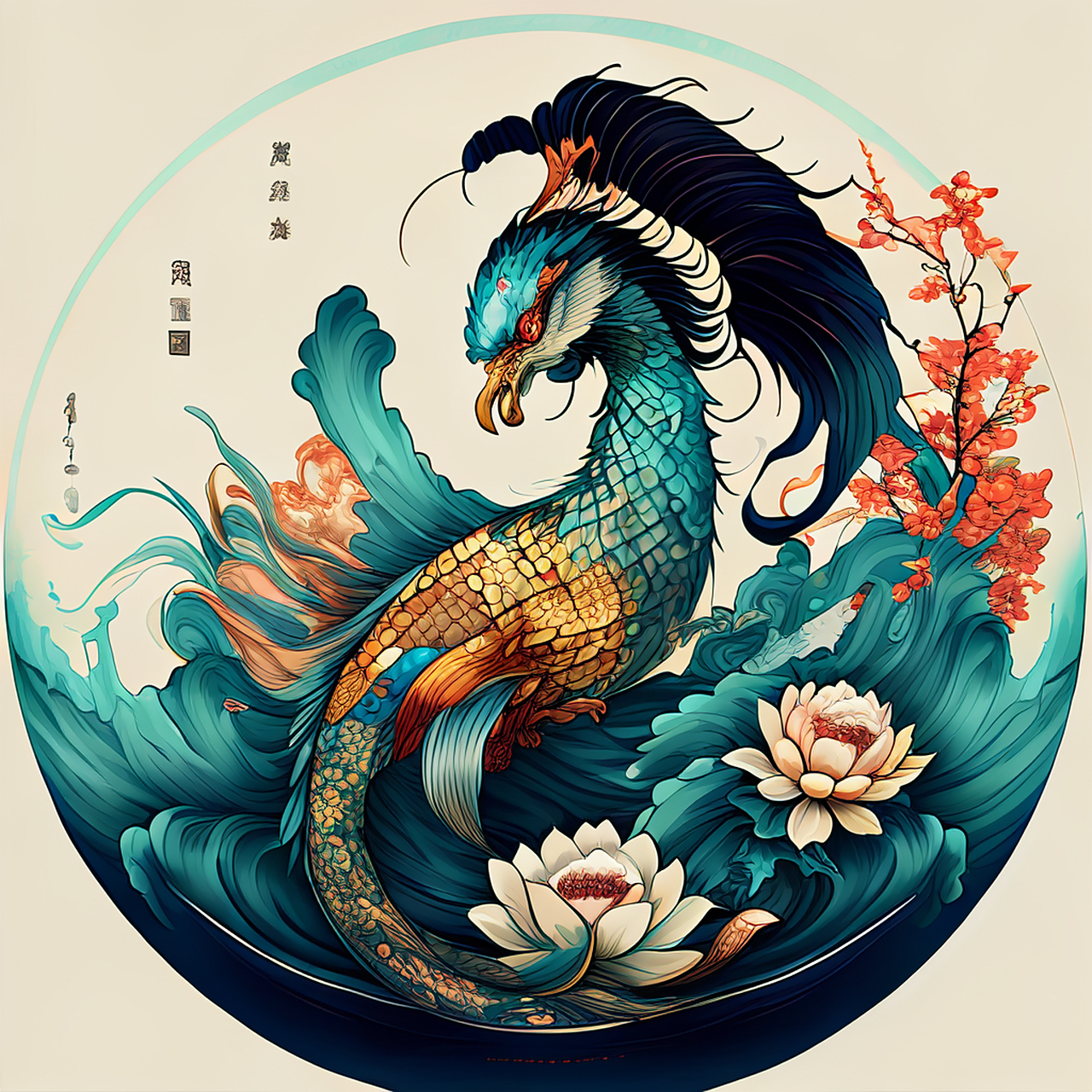 昔人议四凶,饕餮乃其一.经典,写实,优雅#百度文心一言来了#