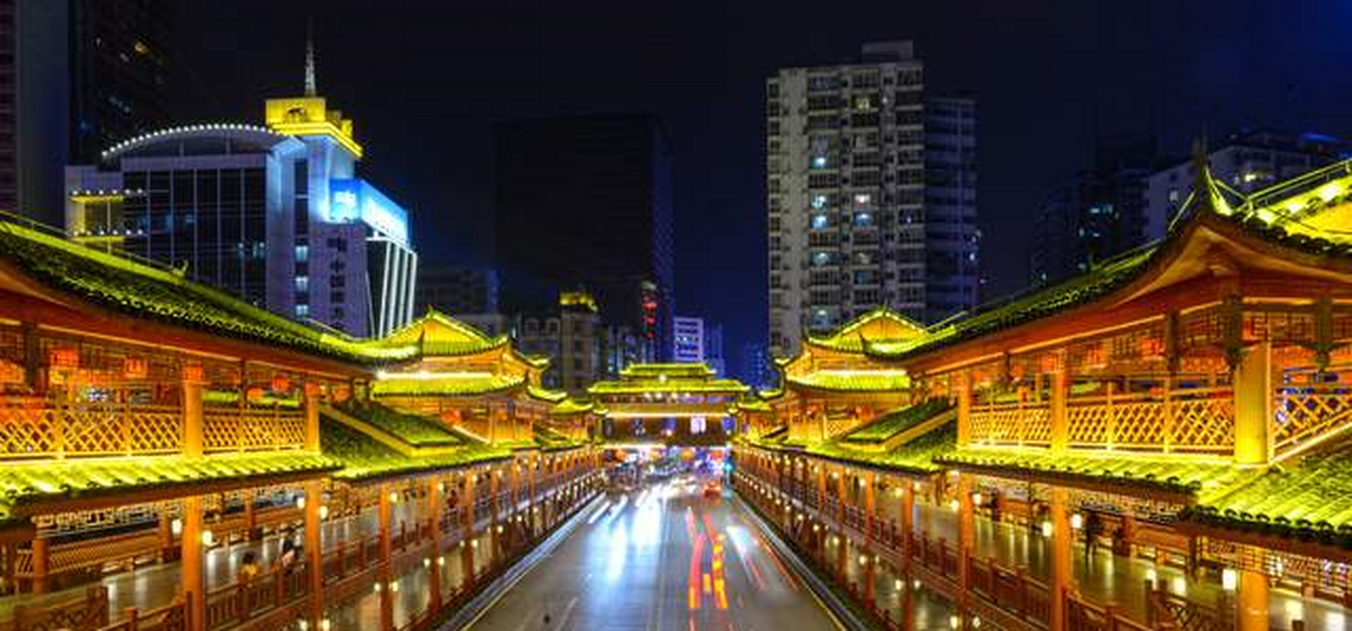 都匀夜景图片