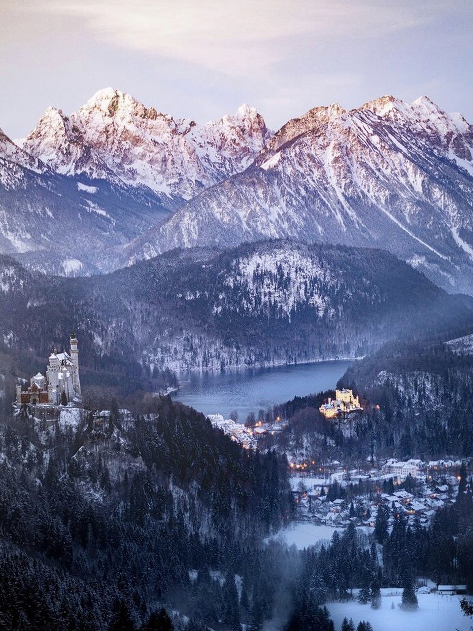 泰格尔山景色比新天鹅堡更惊艳的山峰 tegelberg,germany 泰格尔山