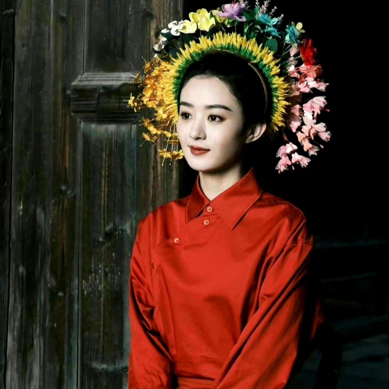 赵丽颖簪花女造型感觉很廉价,你们觉得呢