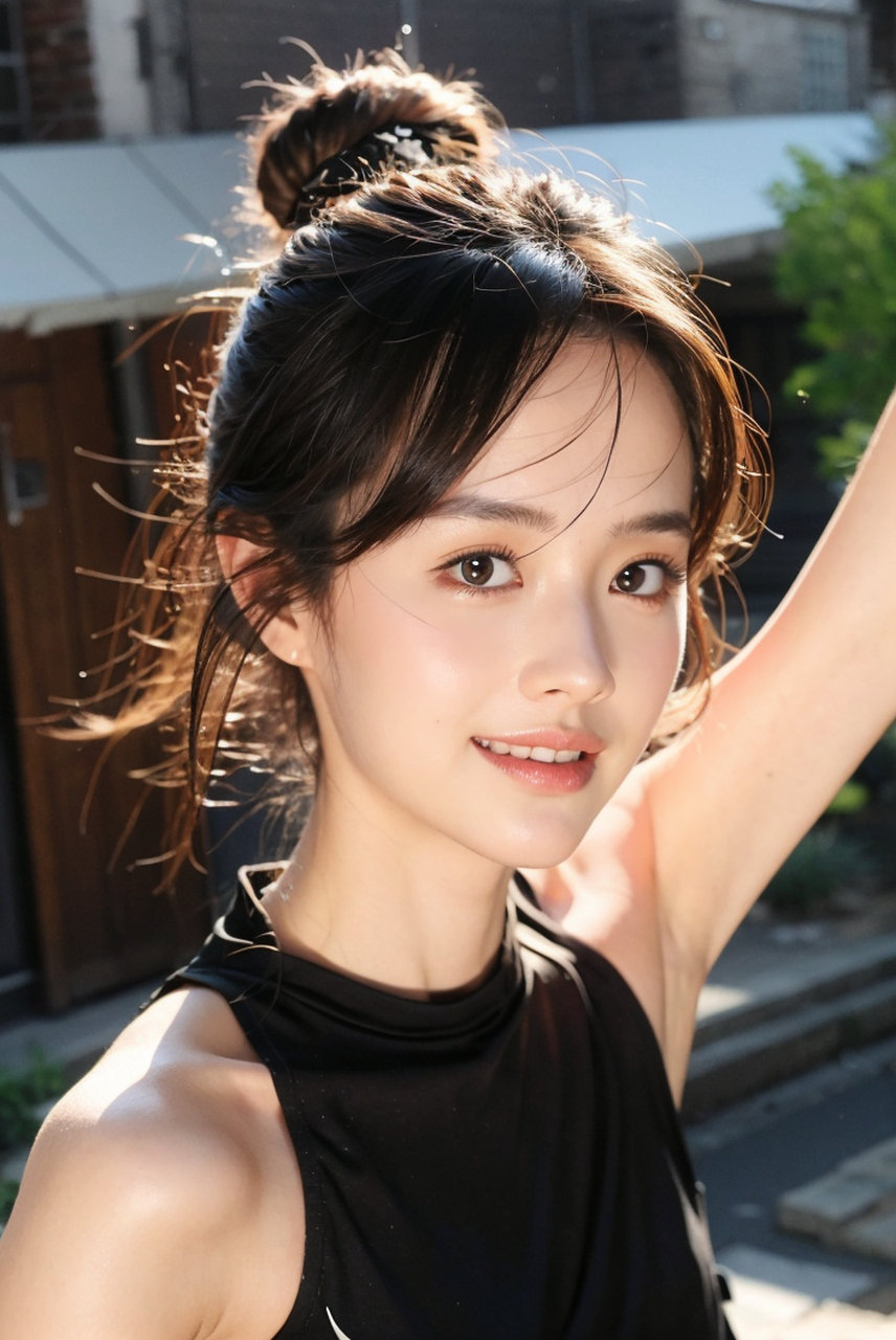 恬静美少女夕阳下唯美写真#美女# #养眼美女# #唯美意境
