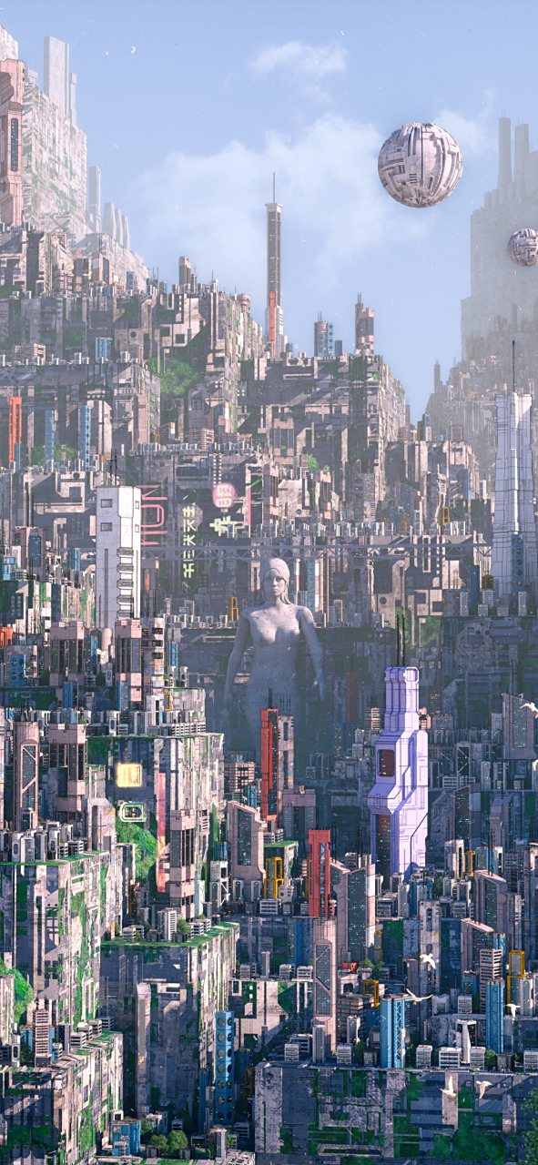 上帝视角 虚镜via.hongton#iphone壁纸##手机壁纸