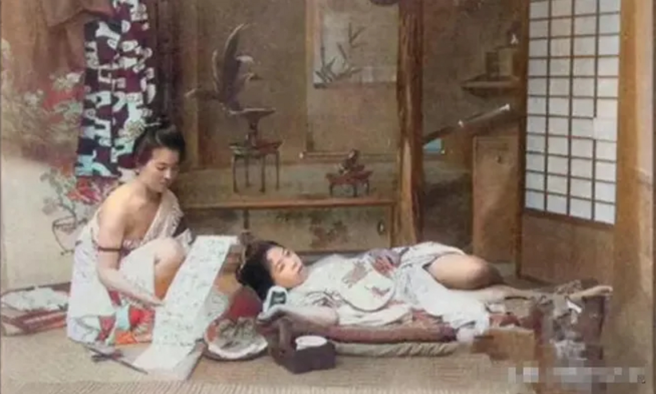 在上世纪40年代的日本,艺妓是一种受人尊敬的职业.