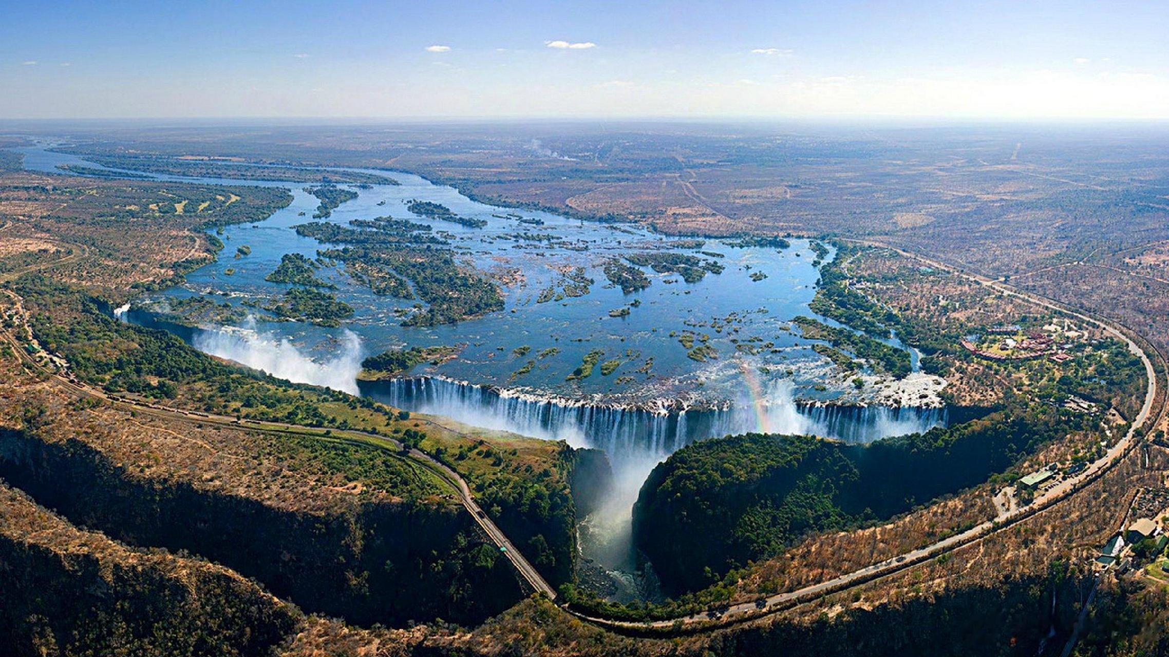 非洲维多利亚瀑布