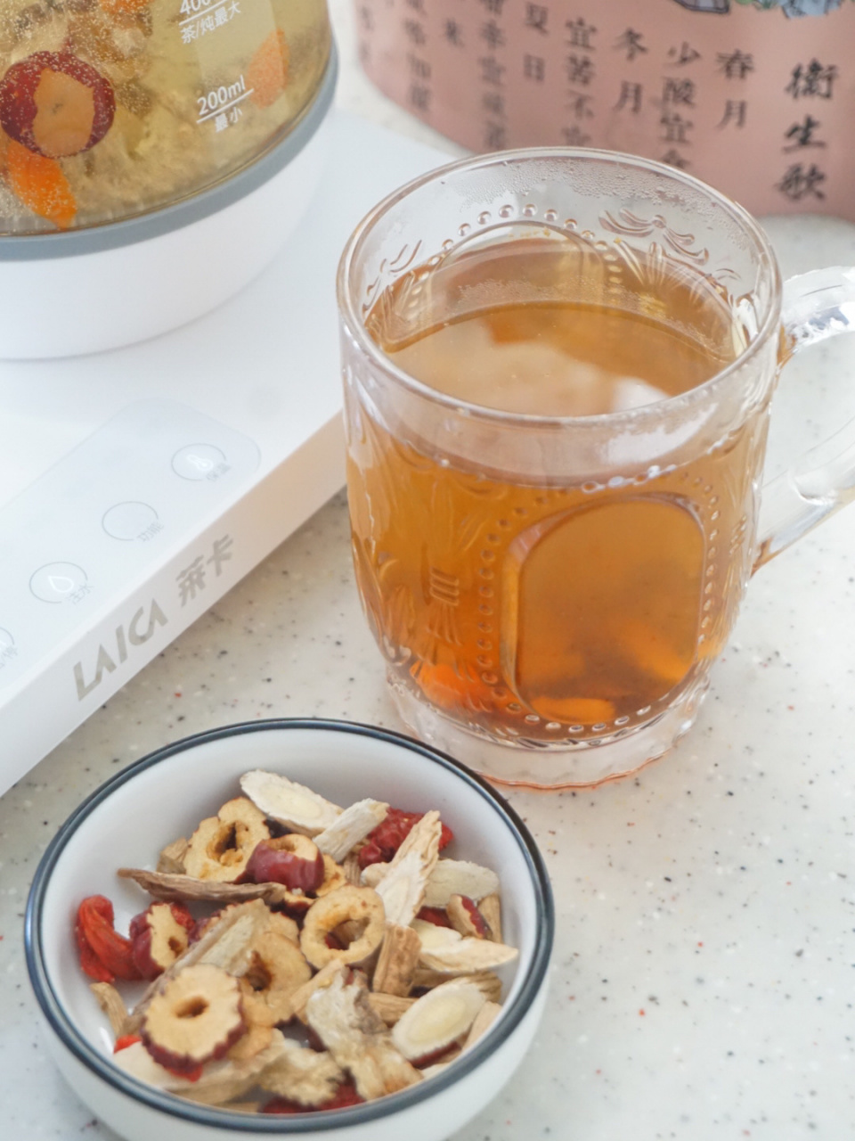 补气补血养生茶生理期不头晕不气短 生理期别只喝红糖水了,教你1杯