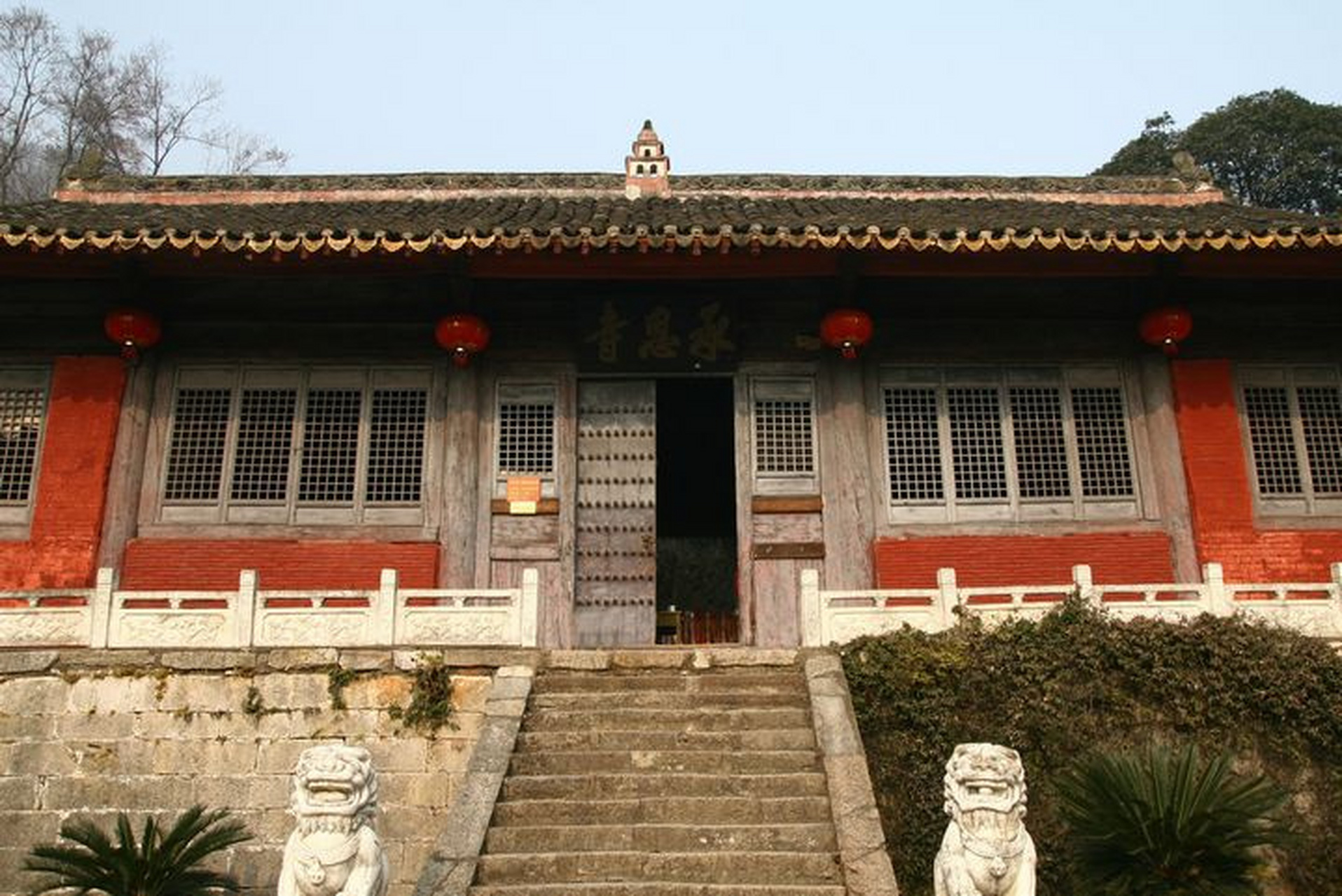 承恩寺是湖北省,省级森林公园,作为全国最古老的寺院之一,被列入