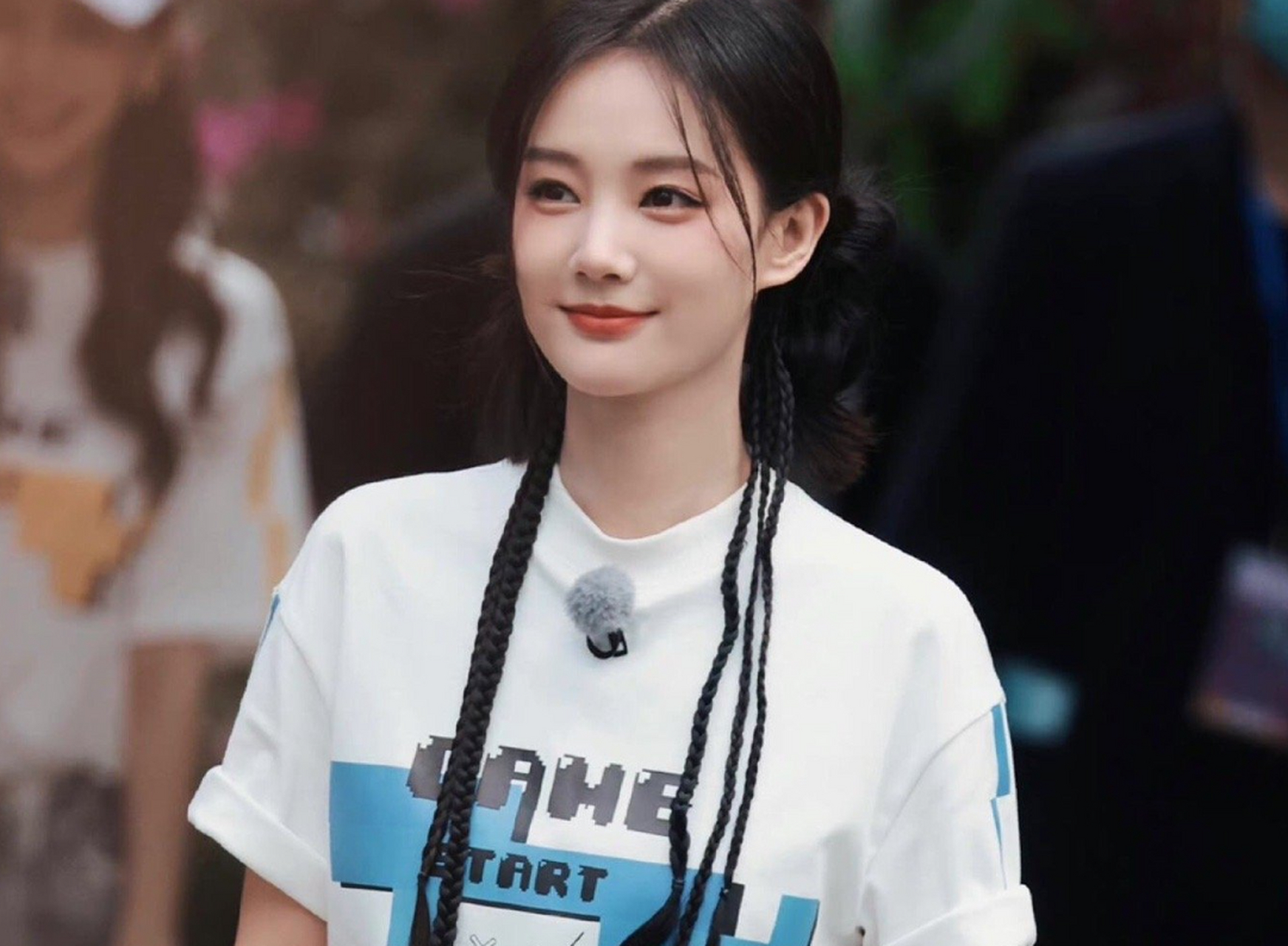 李一桐公主头录奔跑吧# 女明星综艺节目路透,《奔跑吧》特别季李一桐