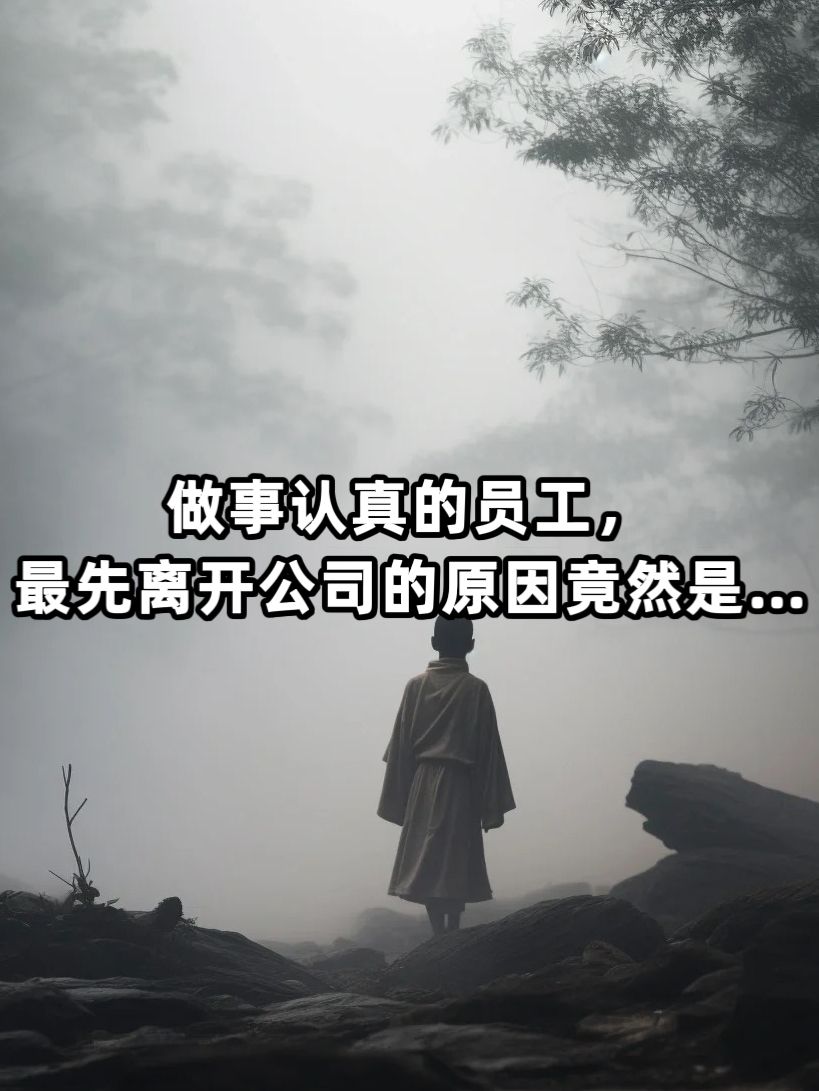 做事认真的员工,可能是最先离开公司的那个哦!为什么呢?