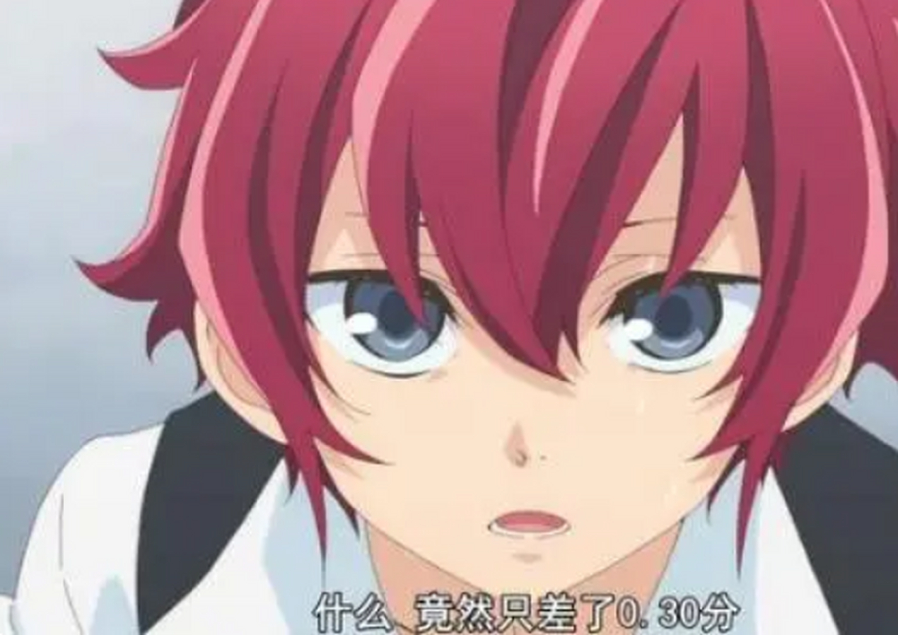 前岛绚晴,在观看了蓧崎怜凤的比赛练习视频之后却在公园里努力练习