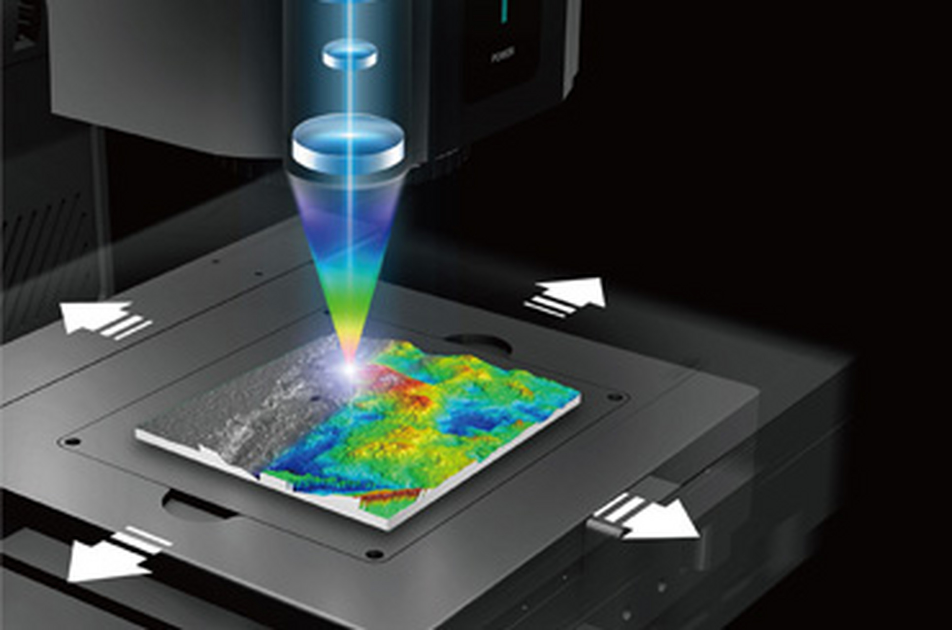 激光光谱共聚焦显微镜 激光光谱共聚焦显微镜是一款亚微米级检测移鼢