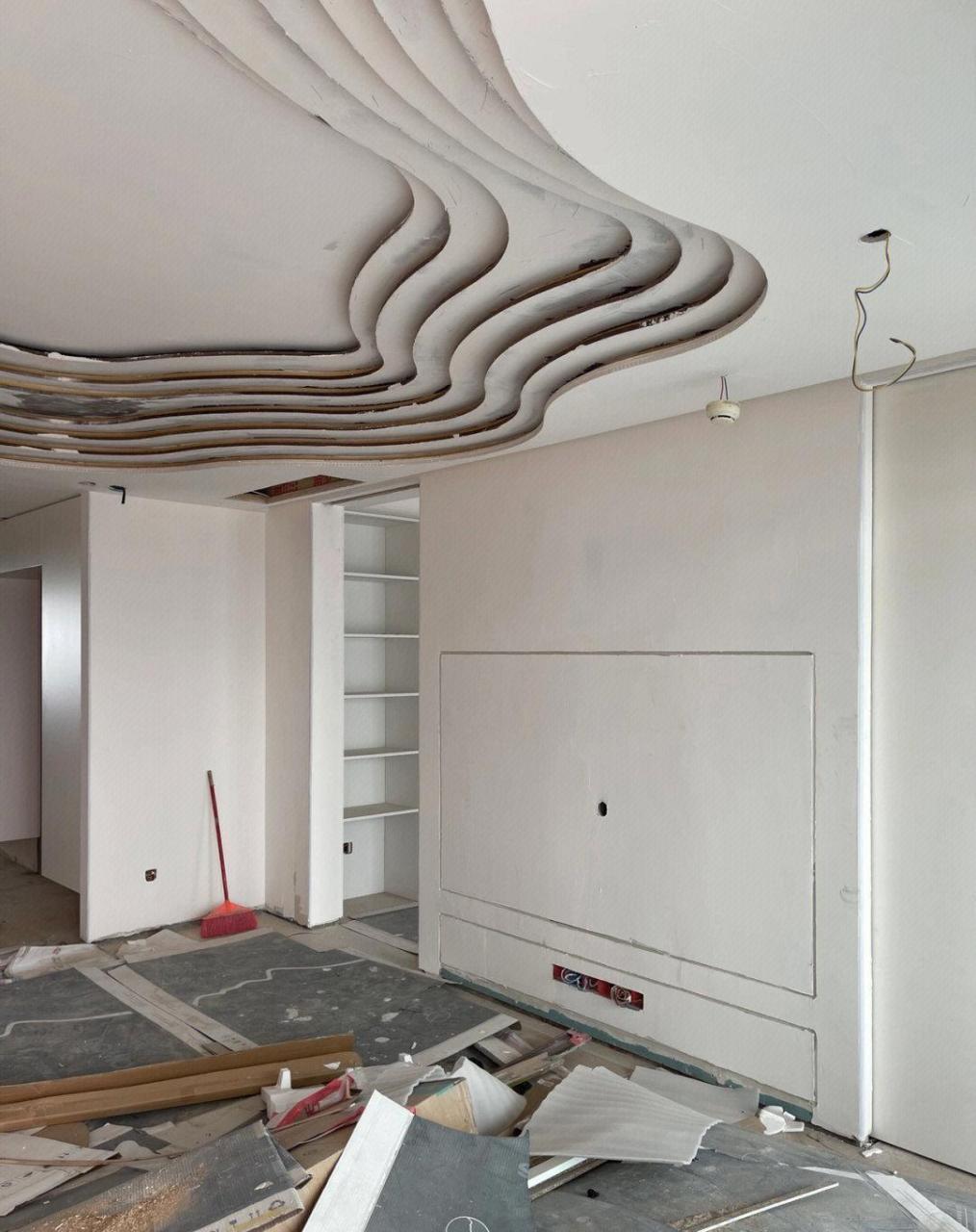 废完木工,废腻子工的叠级吊顶更新啦 叠级吊顶来自