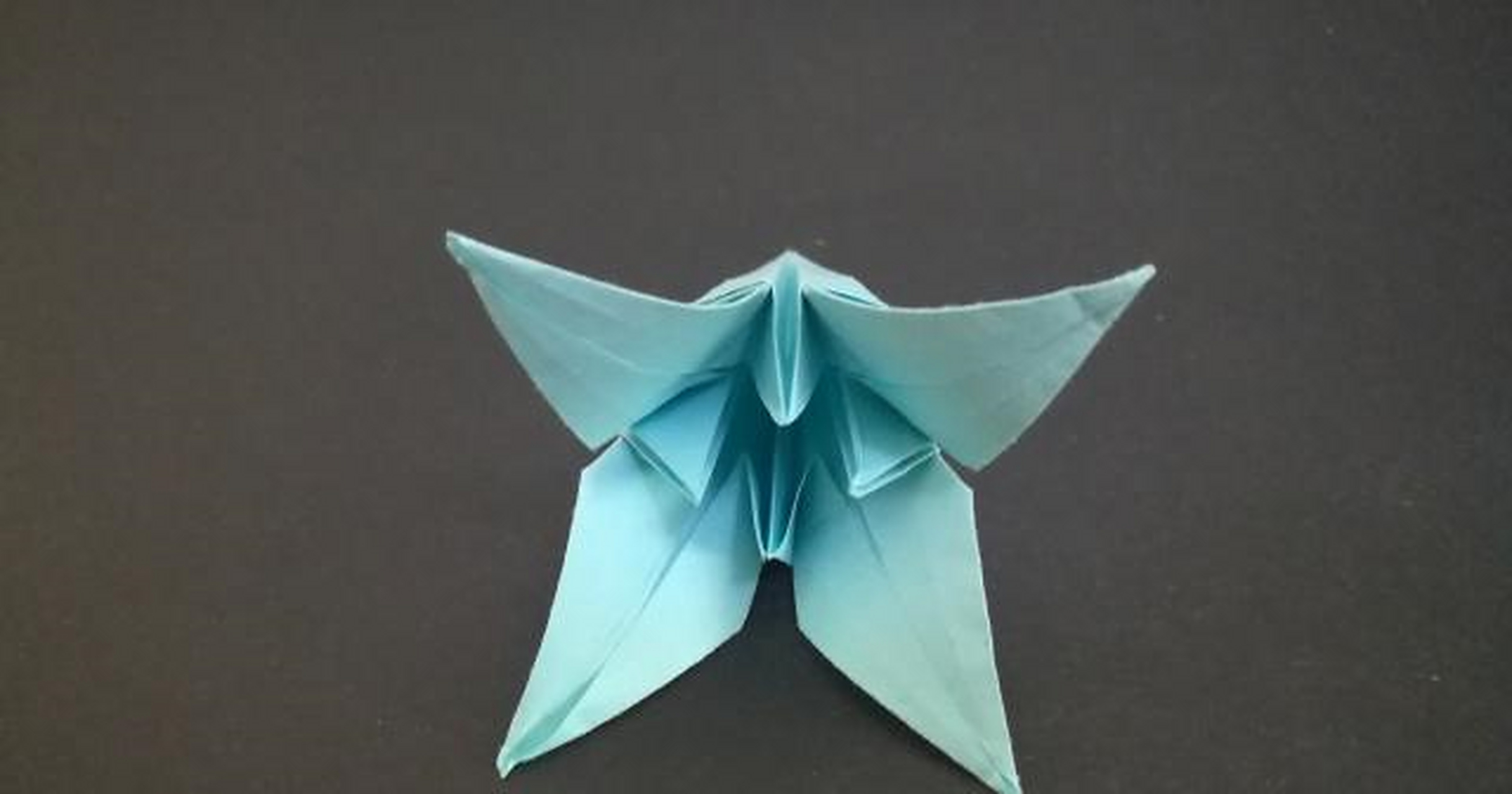 教你用折纸diy一款精美的喇叭花,女孩子都喜欢!