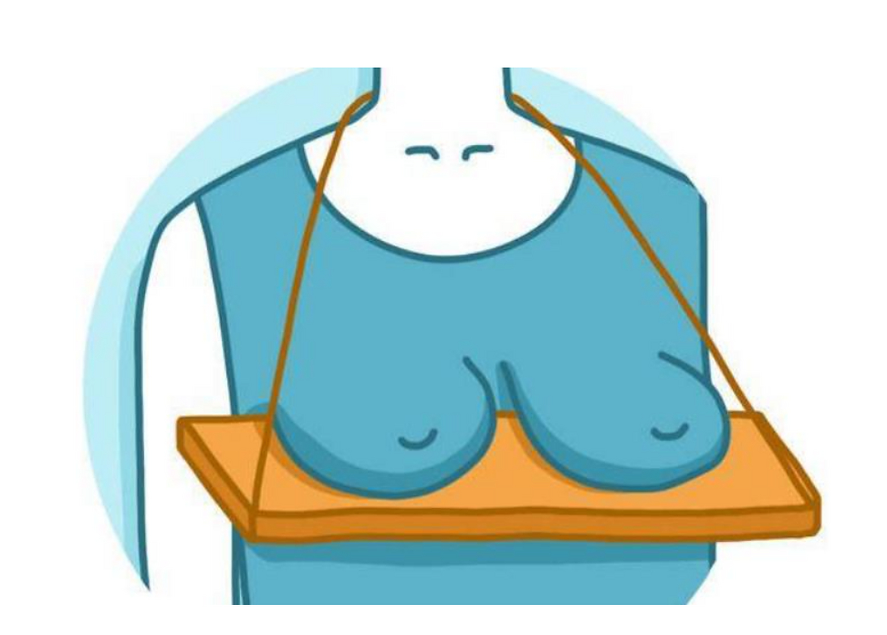 不穿胸衣会导致胸下垂吗?