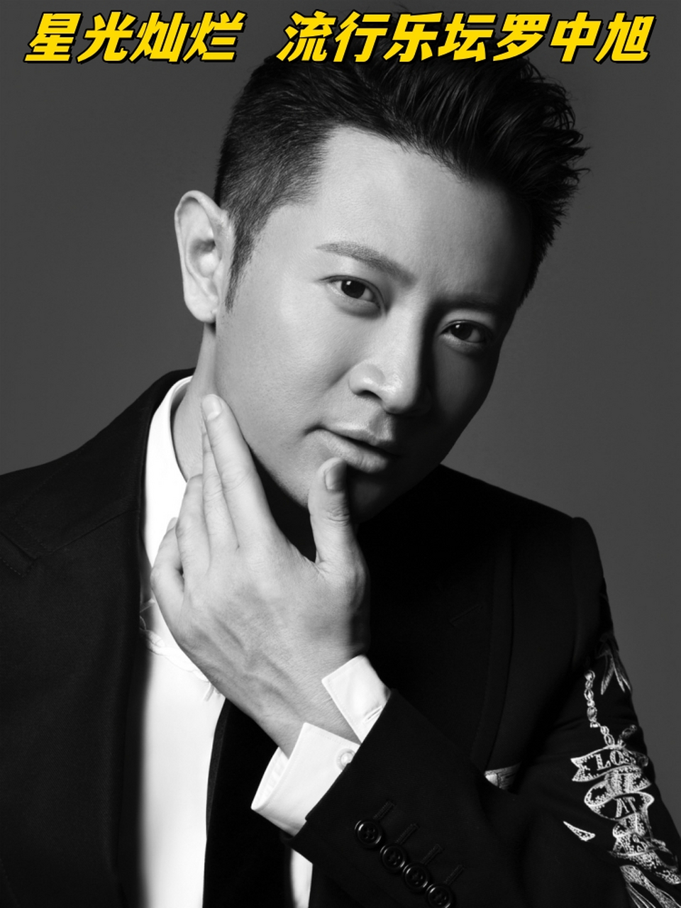 星光灿烂  流行乐坛罗中旭  中国内地男歌手,音乐制作人,演员.
