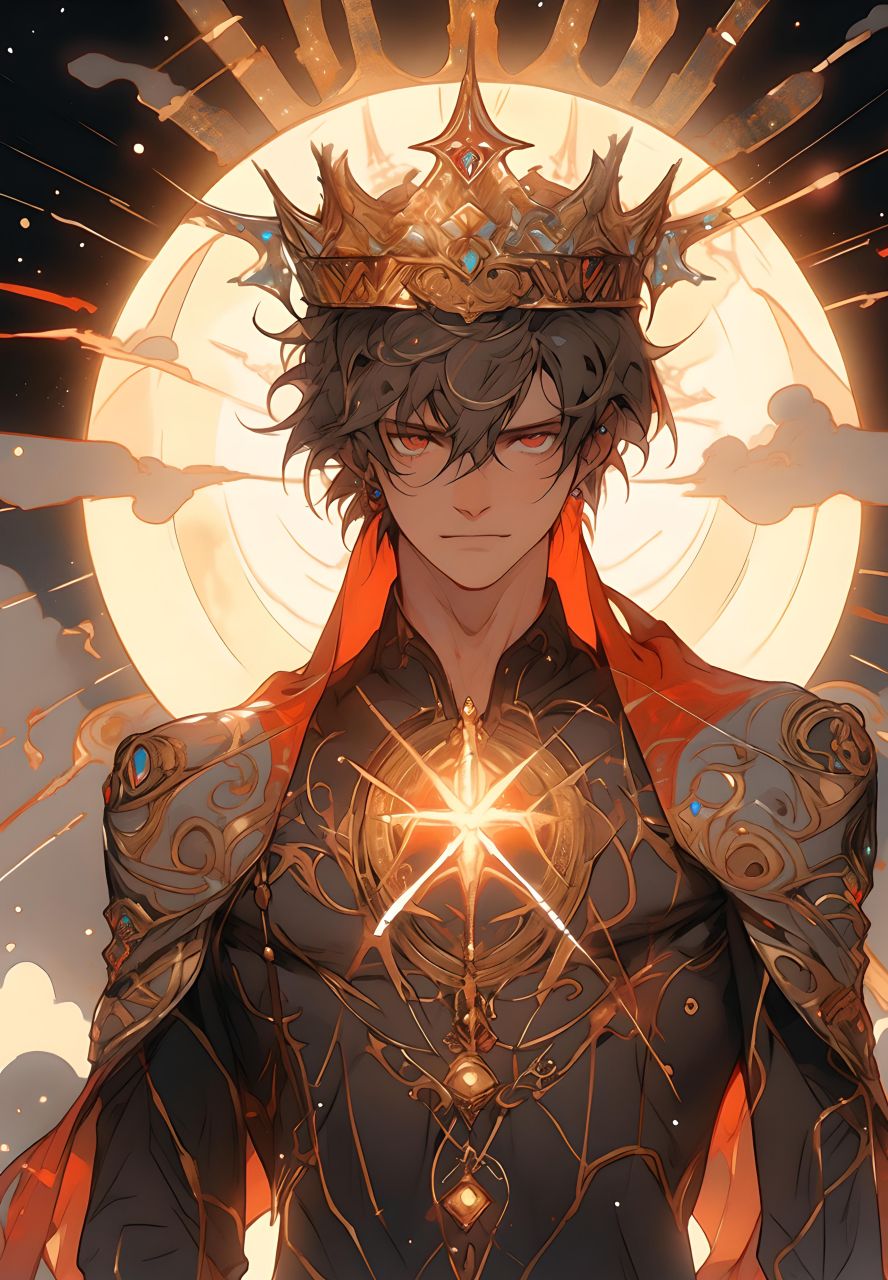 a绘47太阳,#帅##图片##动漫头像和壁纸##二次元##玄幻