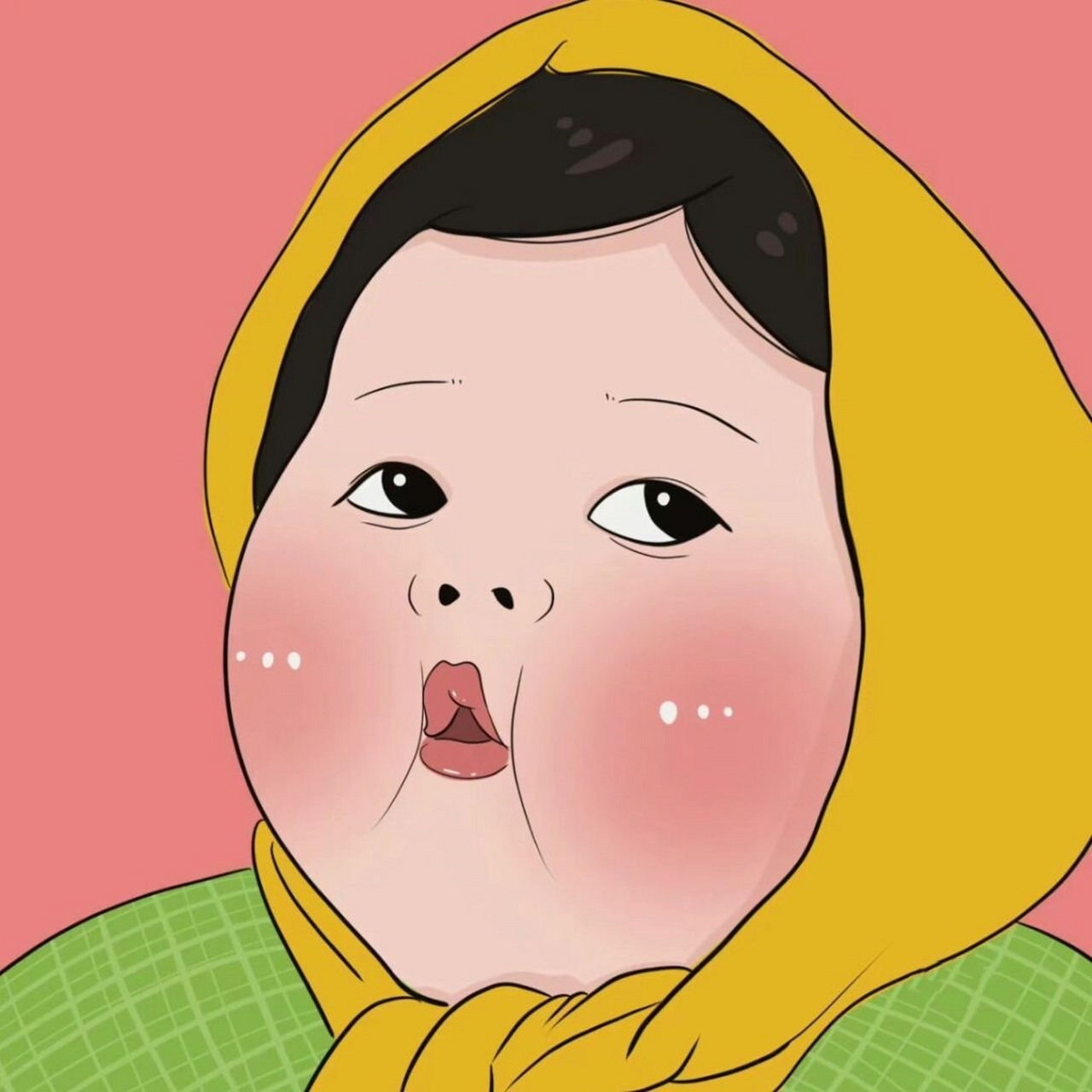 搞笑女头像来啦, 太阔爱啦哈哈哈哈～ 咱就是说