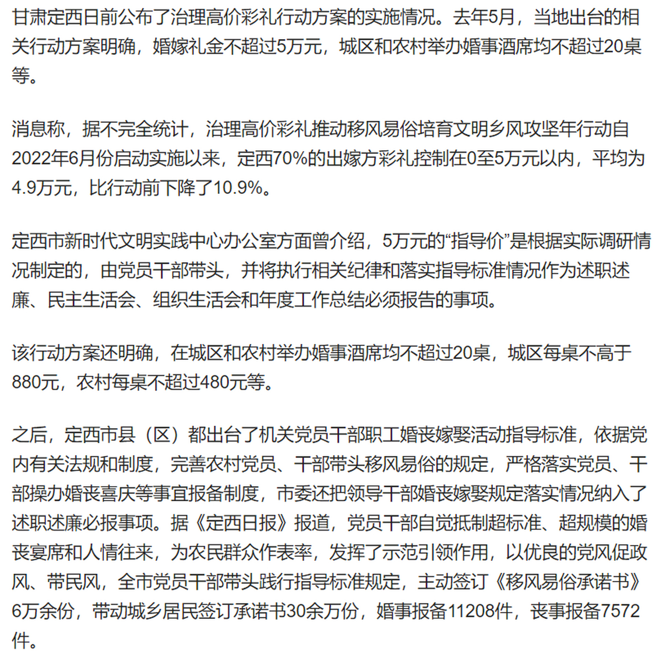 給大家介紹簽署了承諾書是否有法律強制效力 #甘肅對彩禮限高控制在5