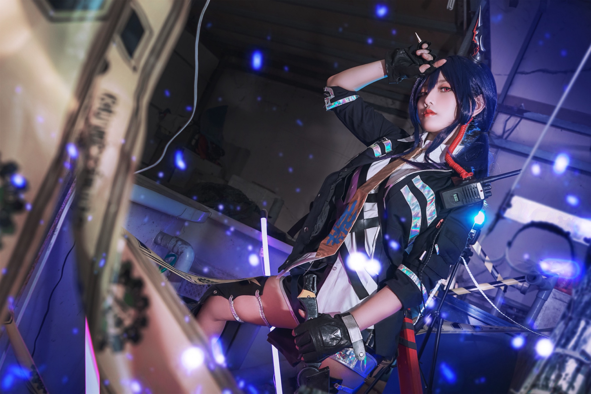 而是为了保护想保护的人~(明日方舟·陈) #二次元cos