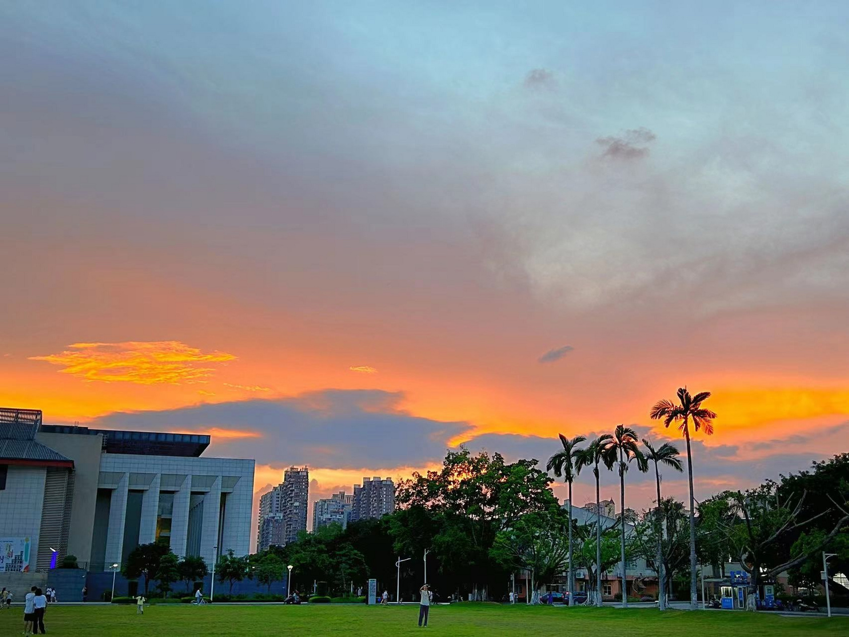 西北大学校园图片