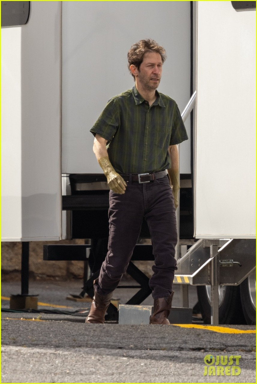 电影《美国队长4:新世界秩序》新片场照:大头目(蒂姆