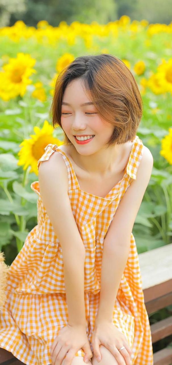 清纯唯美的微笑女神