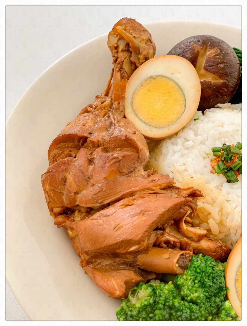 自制豪华沙县卤鸡腿饭 零难度家常减脂餐