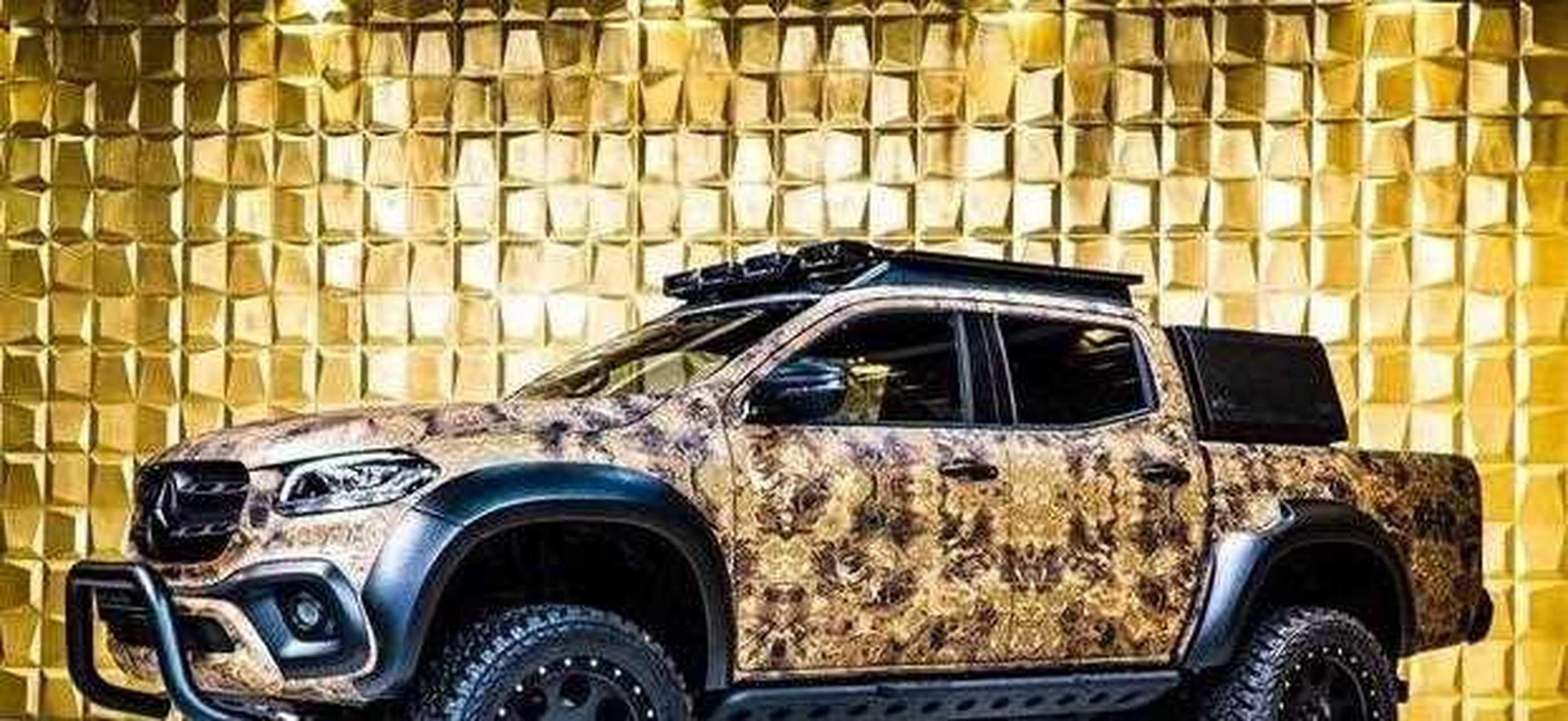 奔驰x350d到店实拍  @钢弹说车