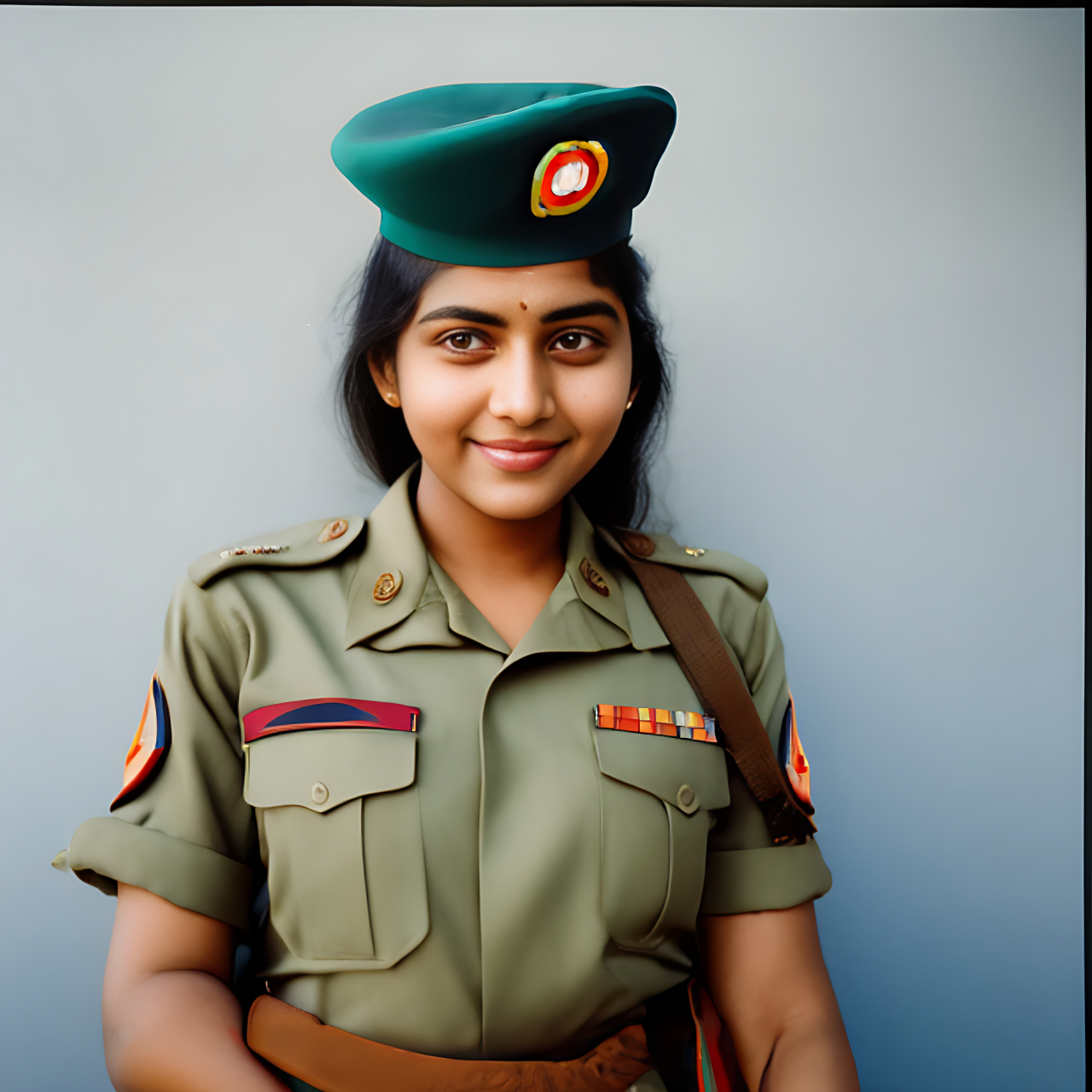 【全球最美女兵盘点之印度女兵】  印度是世界上最大的民主国家之一