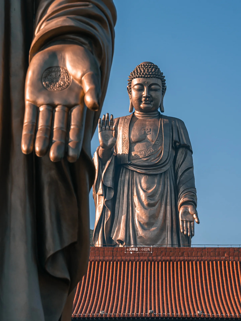 不花一分钱,一起近距离感受灵山大佛的灵气～  无锡超具人气的景区