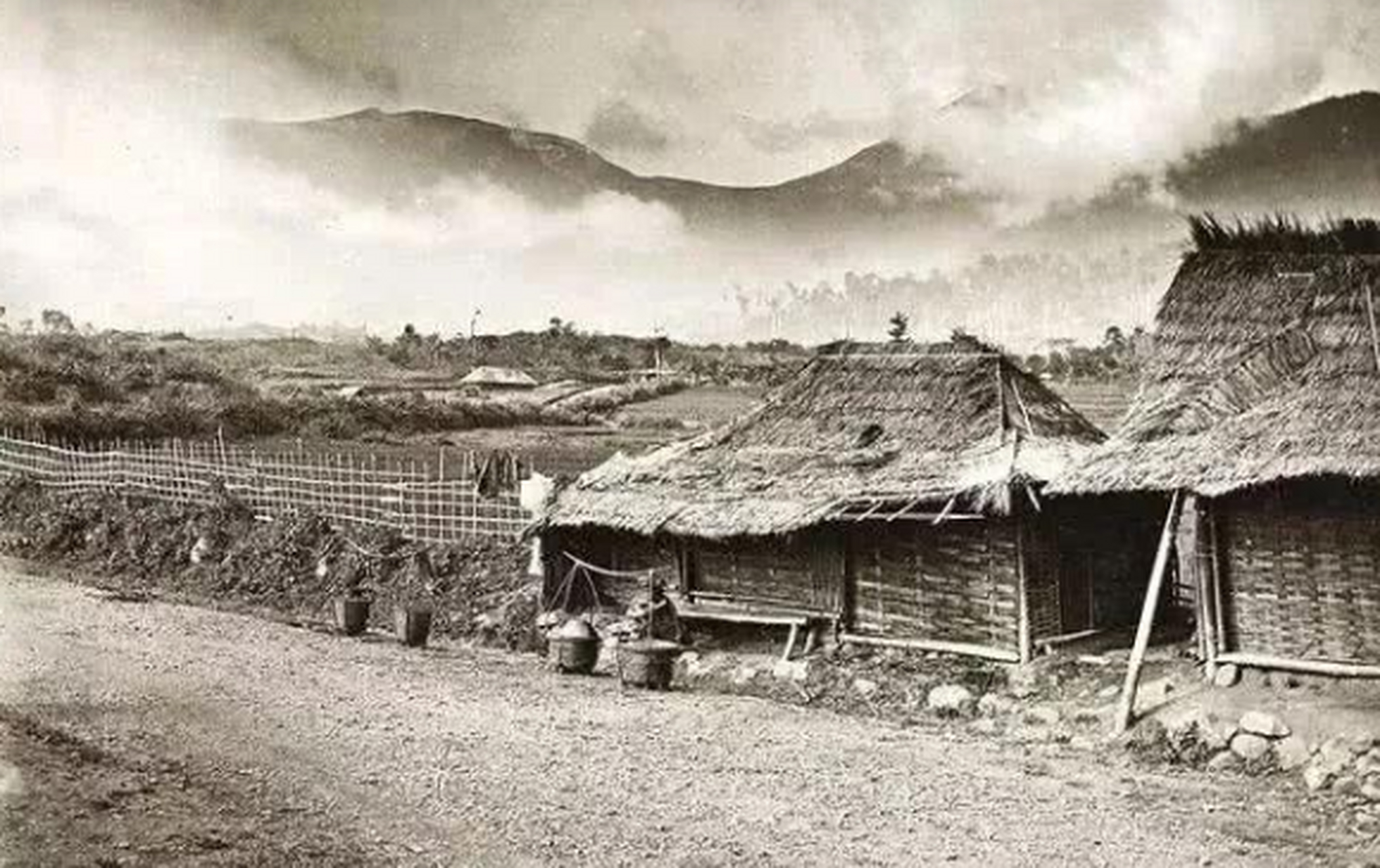 老照片  1885年印度尼西亚雅加达