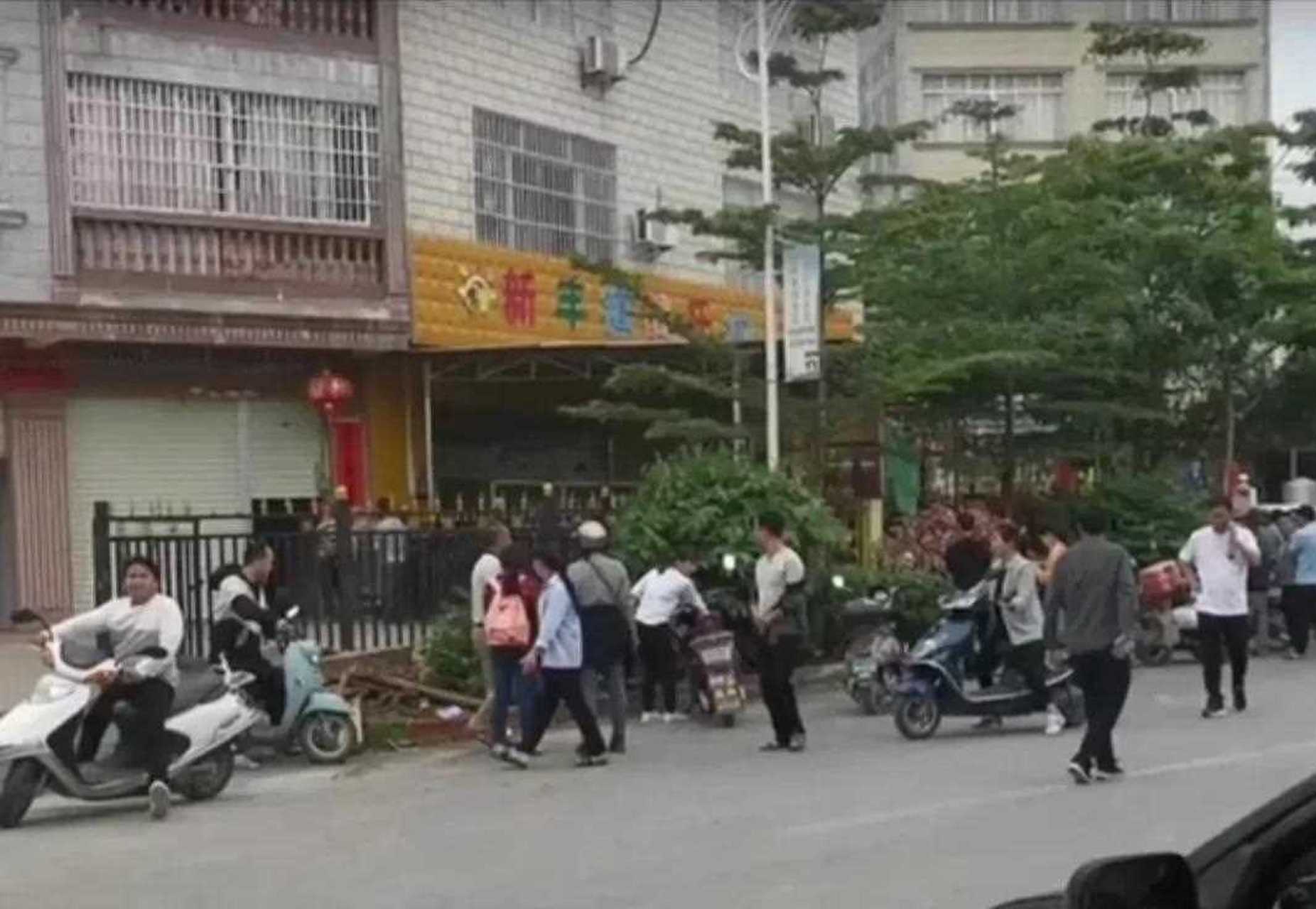 广西北流市新丰镇健乐幼儿园发生一起伤害事件!