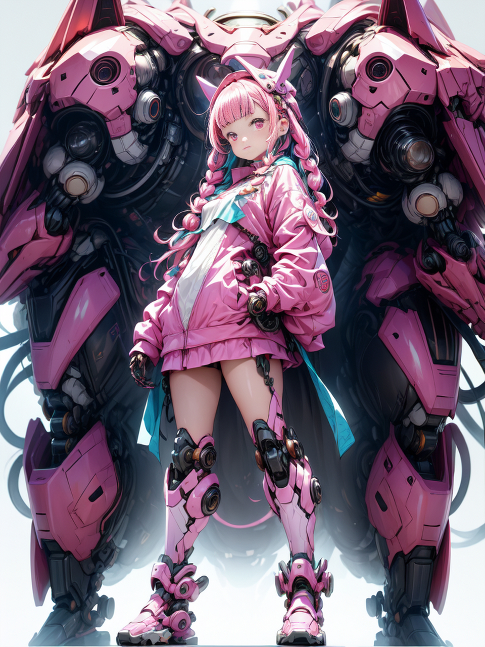 炫酷美少女舞动烽火 #二次元美少女# #机甲少女# #二次元机甲少女美图