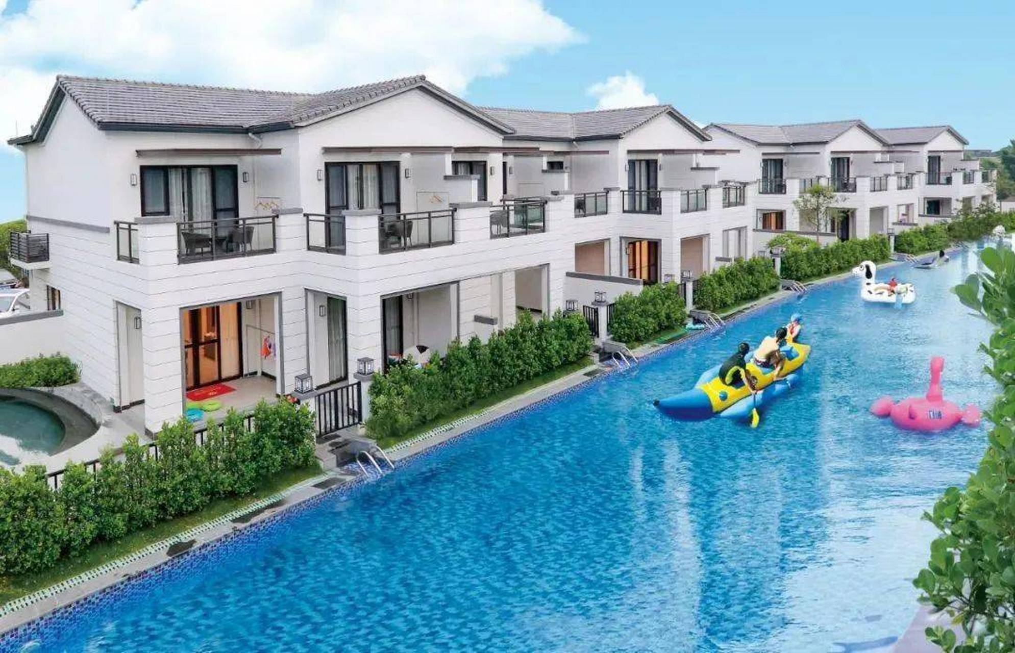 韶关旅游|硫磺苏打温泉7615 丹霞丰源温泉酒店  整个酒店为度假村