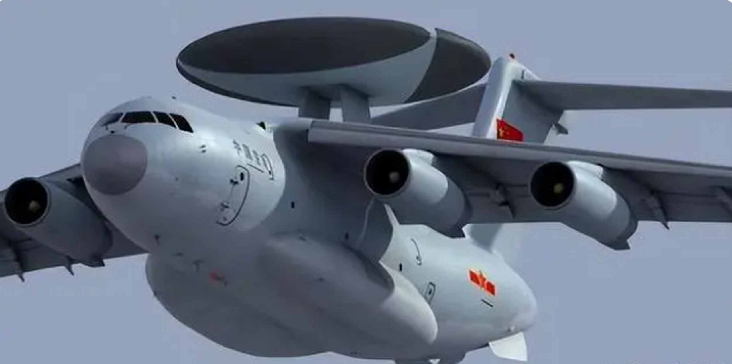 中国首款反隐身预警机,空警3000独创颠覆性雷达,如何领先美两代,现在