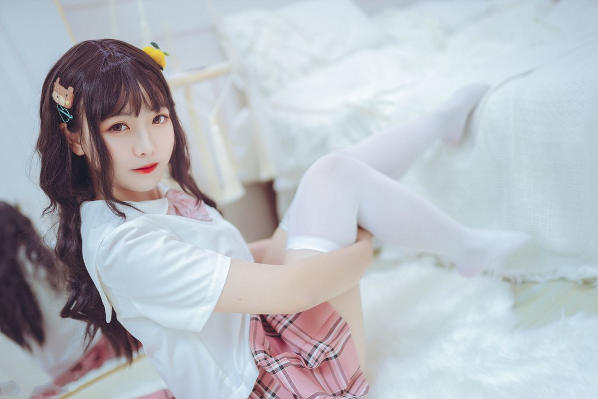 青春少女jk白丝袜超清私拍写真集[41p]