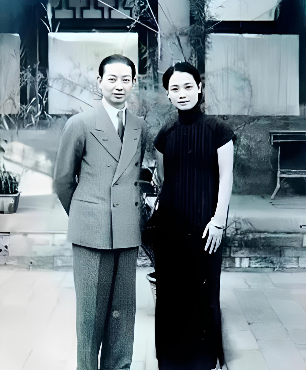 1956年,梅兰芳和孟小冬在香港再次相遇.