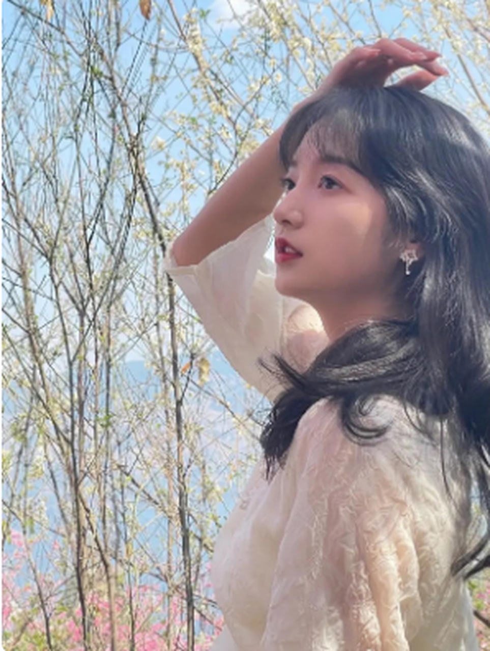 十个人有九个人说,我是他们见过的最美侧脸女孩.