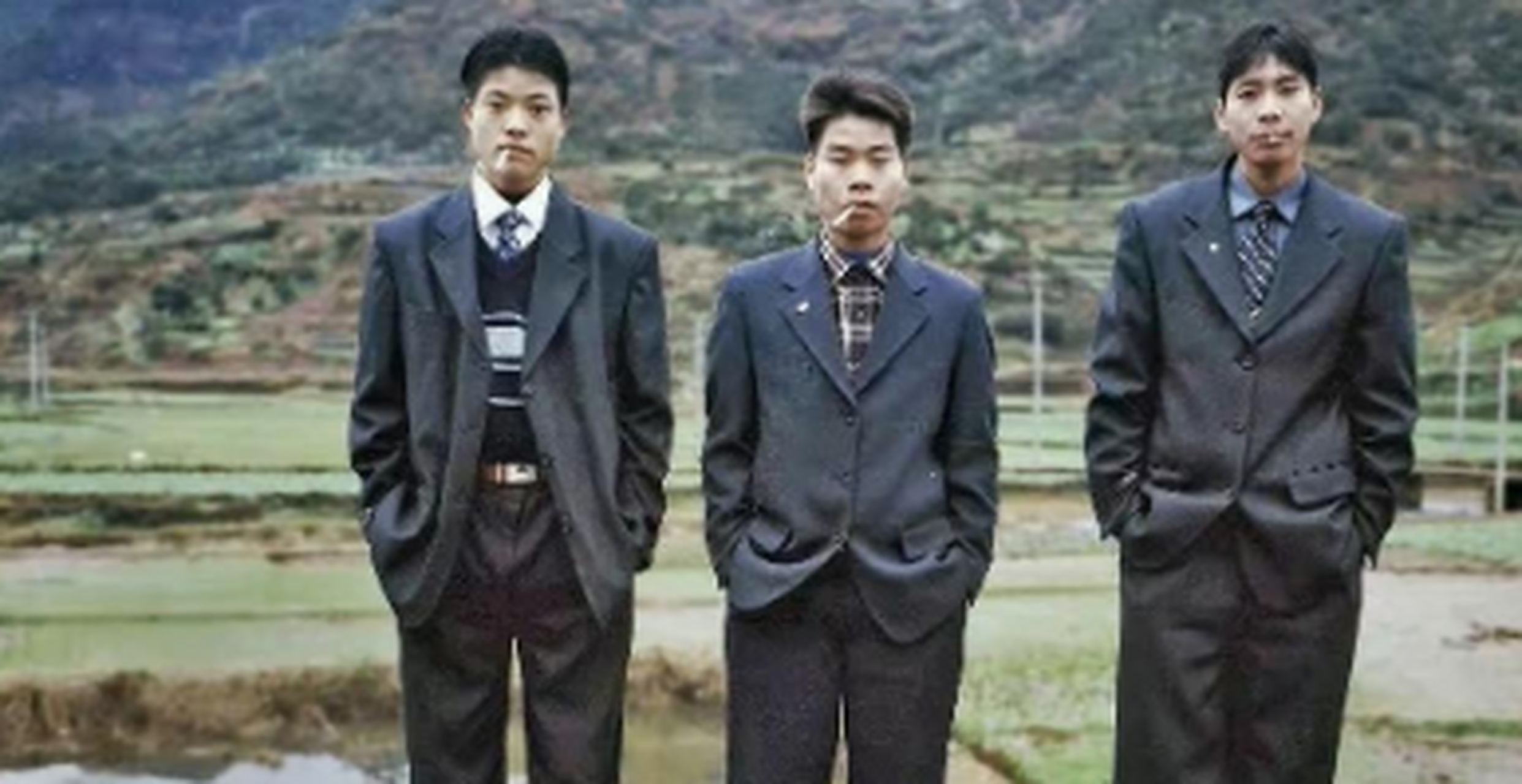 20世纪90年代,时髦的农村青年影像,有点帅[赞同]