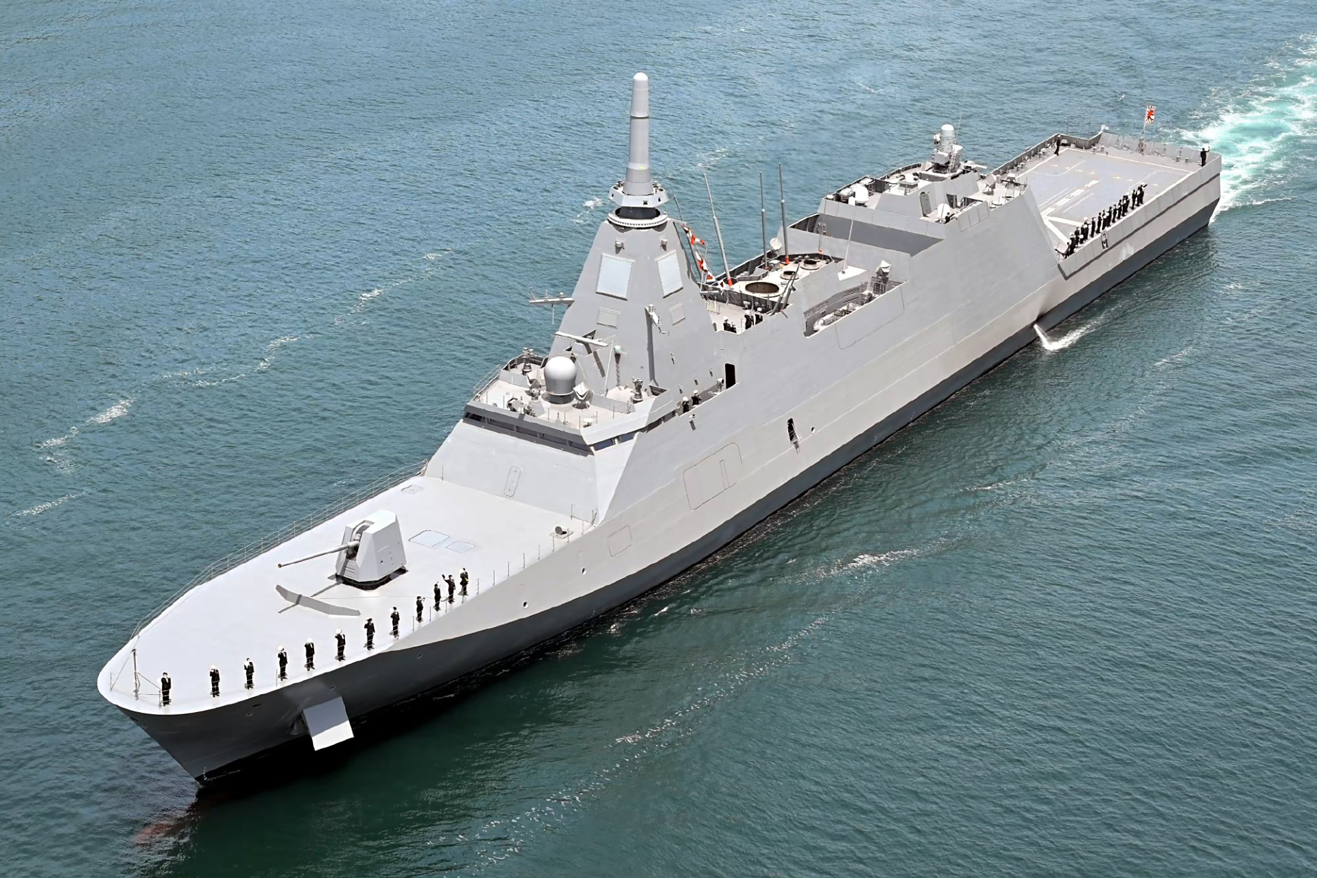 日本海上自卫队30ffm导弹护卫舰不同时期的性能简图,开始说是3900吨