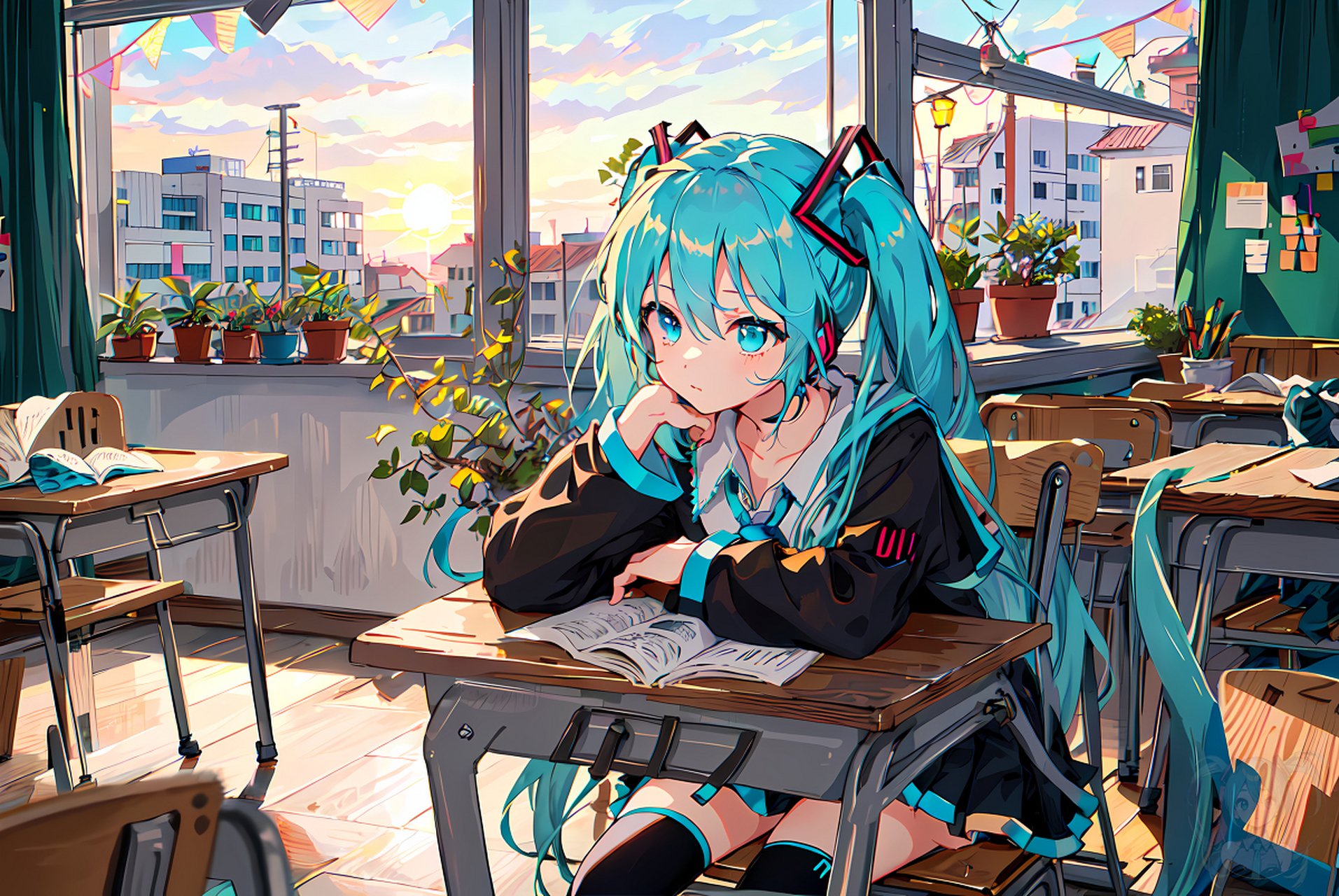 面对睡着的初音未来,你会怎么做?[滑稽][滑稽] #初音未来##二次元