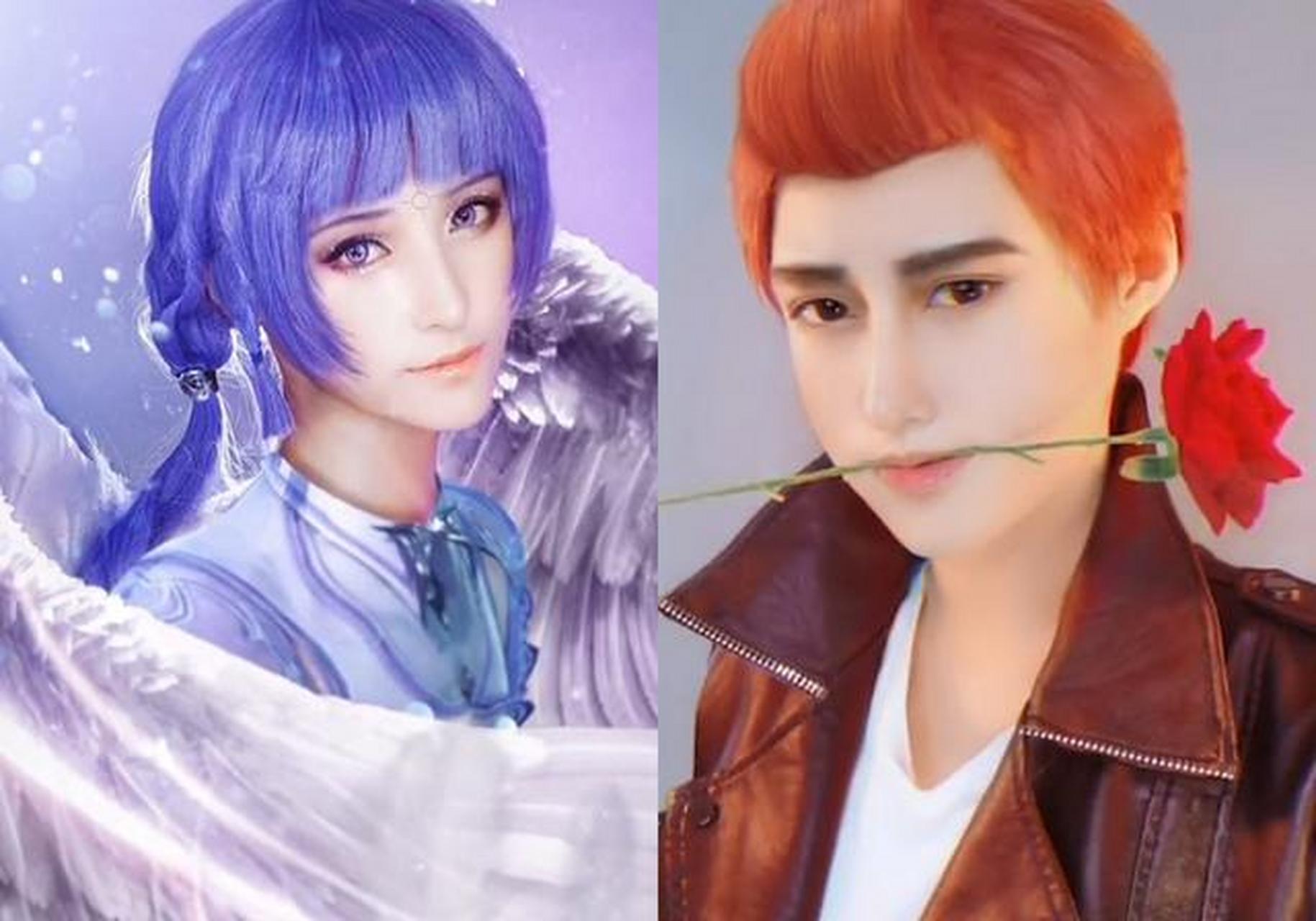 一个人cos斗罗大陆的史莱克七怪,小木这cos的能力也是厉害啊.