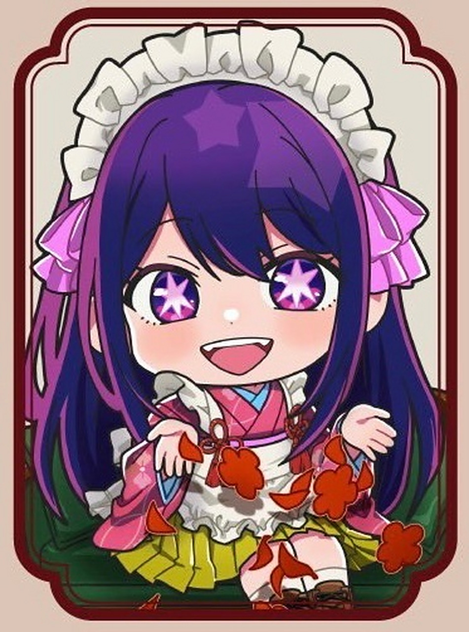 「我推的孩子」新周边q版角色插图 #经典动漫# #我推的孩子