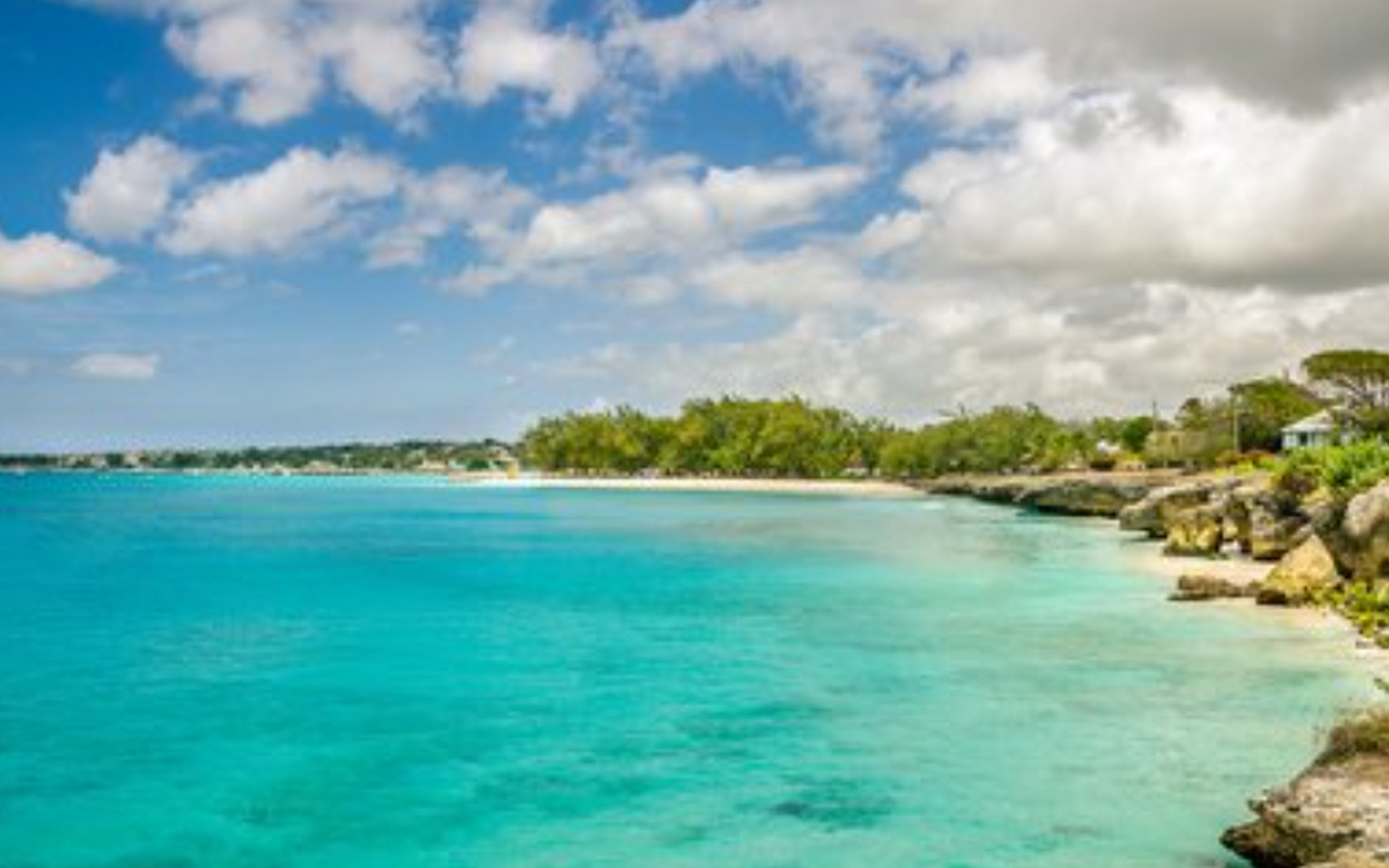 巴巴多斯岛 barbados 在西印度洋群岛的最东端,有一个风景秀丽的珊瑚