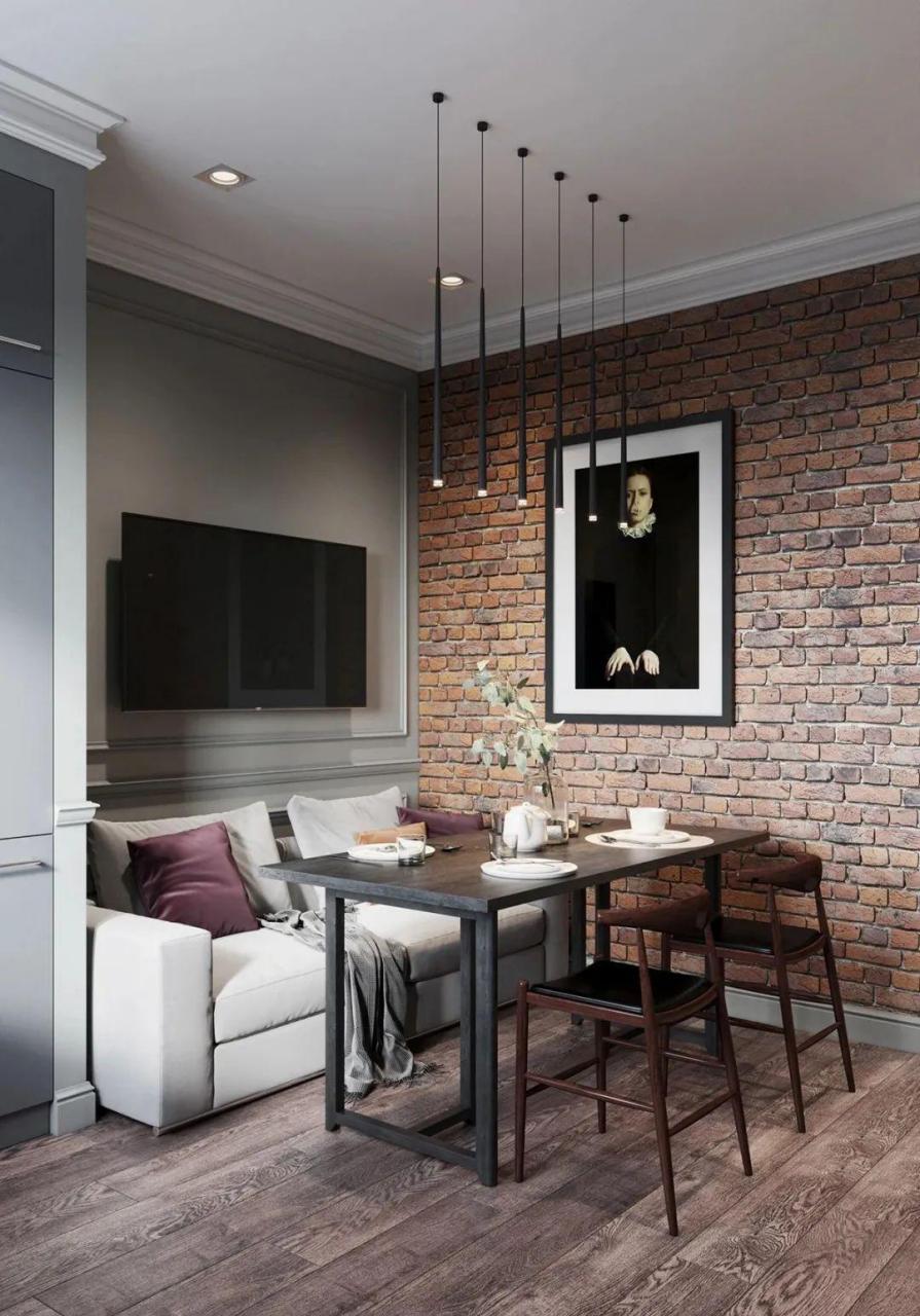 莫兰迪色系的护墙板,精心搭配色调和谐统一.