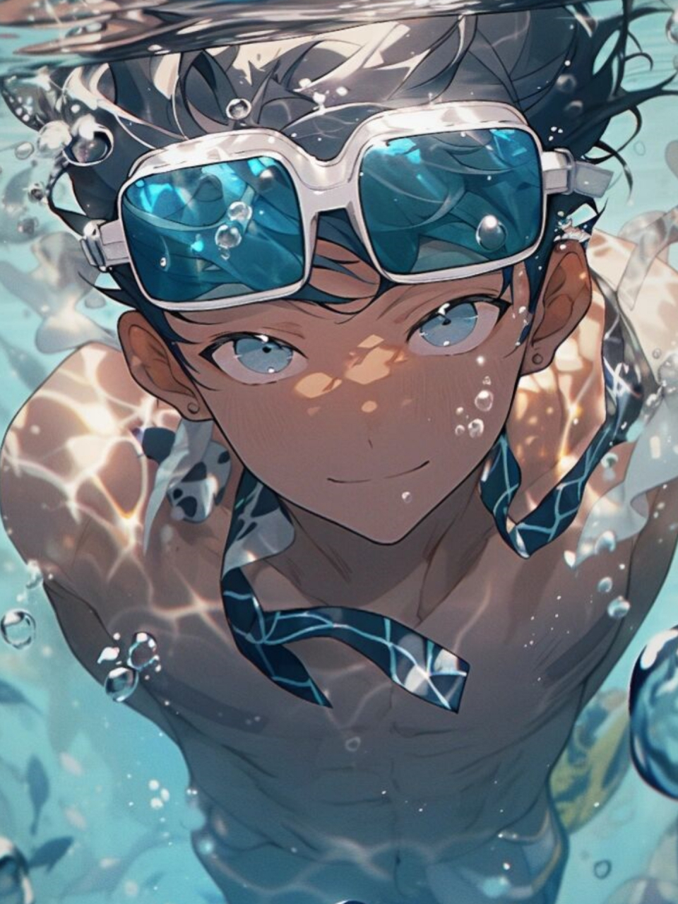 游泳主题应该是日系漫画中最常见的. 《free!