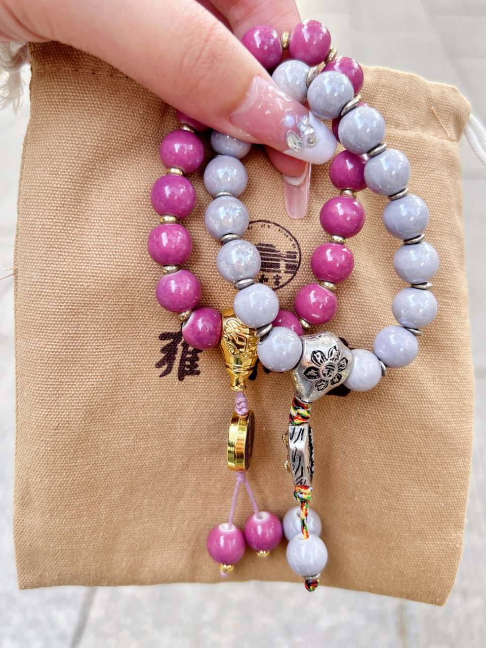 95雍和宫香灰瓷手串95,真的让我彻底沦陷了.
