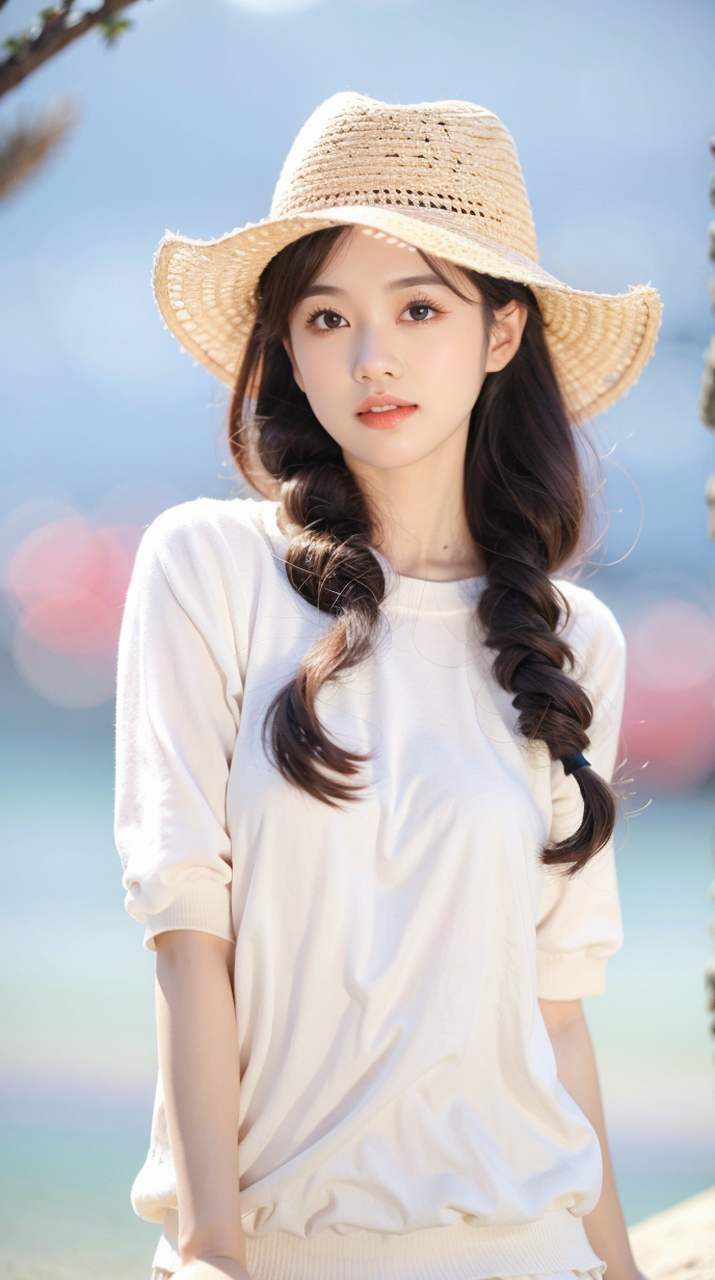 自然小清新美少女清纯人像摄影写真艺术照#小清新# #清纯美少女