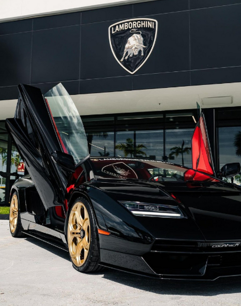 黑武士‼️兰博基尼 countach lpi800-4  兰博基尼|兰博基尼count