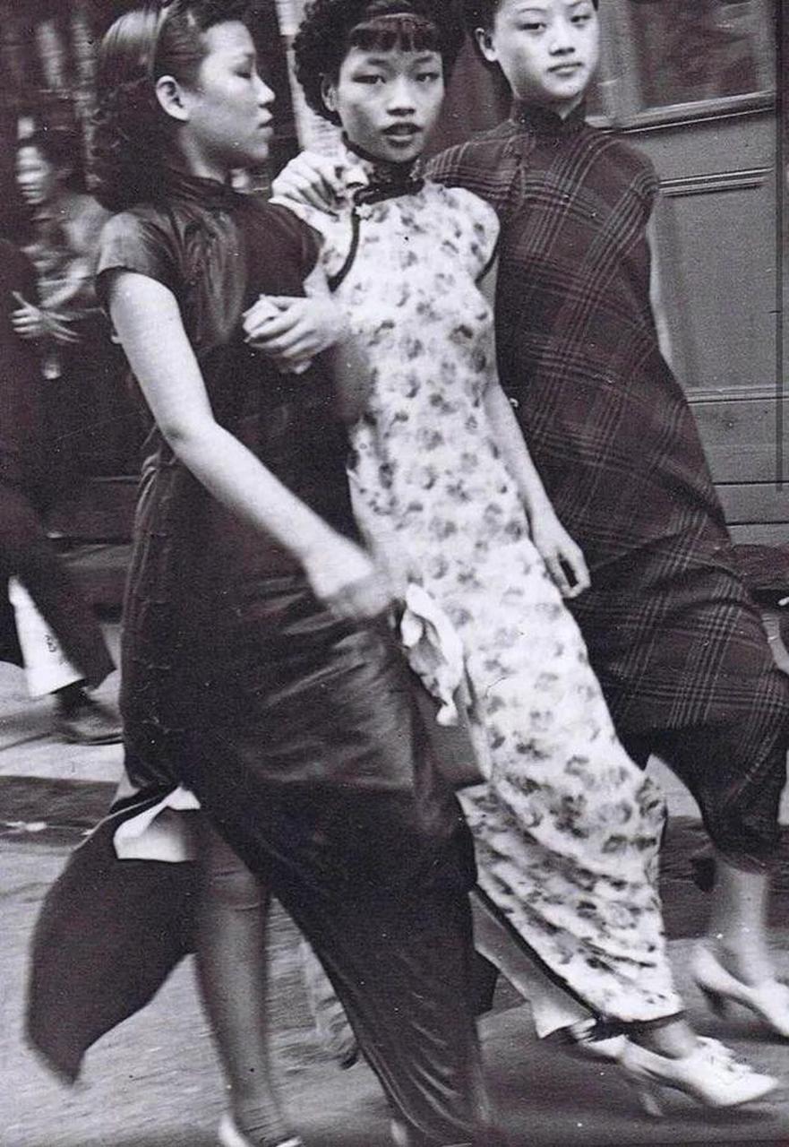 历史上的旗袍, 三十年代,在上海.