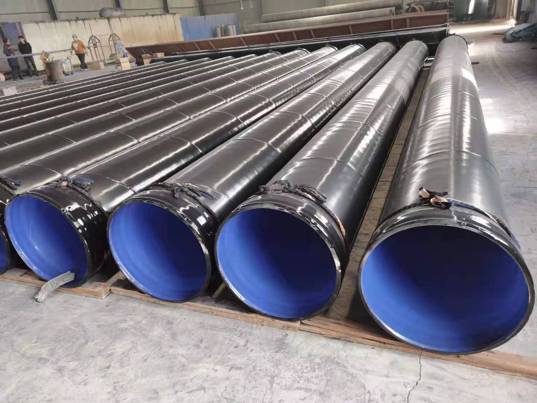 洛阳瀍东污水处理厂二期项目:dn1400—dn300内外涂塑钢管